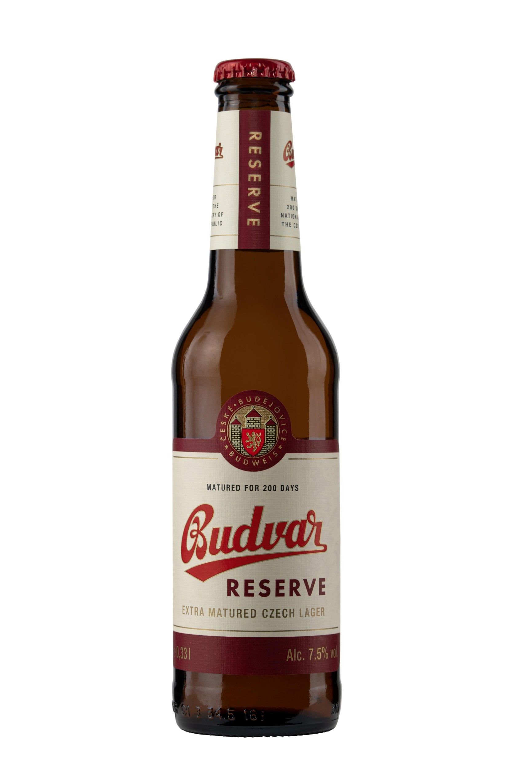 Nápoje - Budvar Reserve - pivo silné světlé pasterované