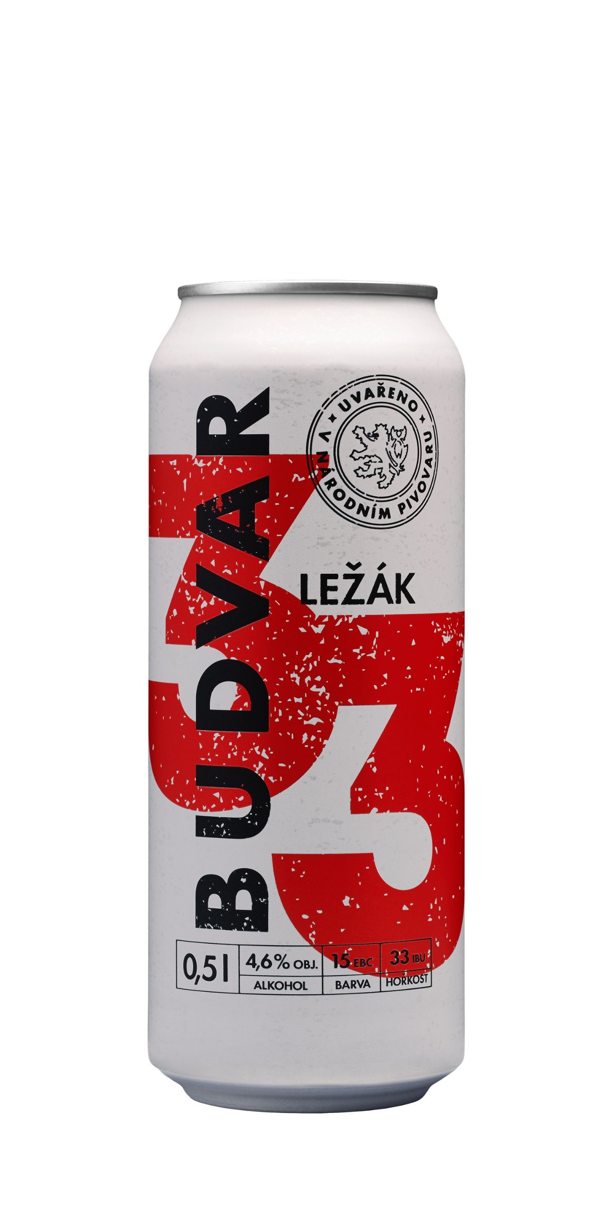 Nápoje - Budweiser Budvar 33 světlý ležák 0,5l