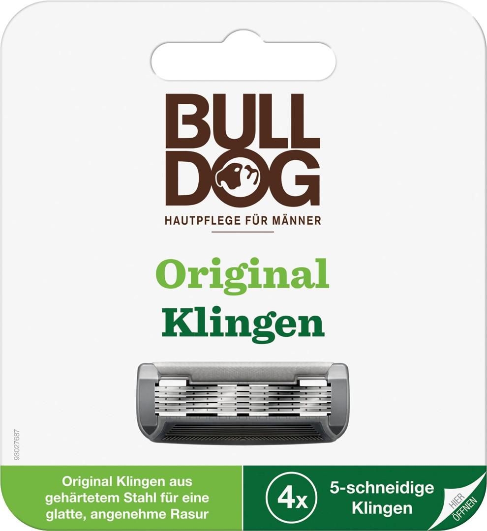 Drogerie a kosmetika - Bulldog original Náhradní hlavice 4 ks