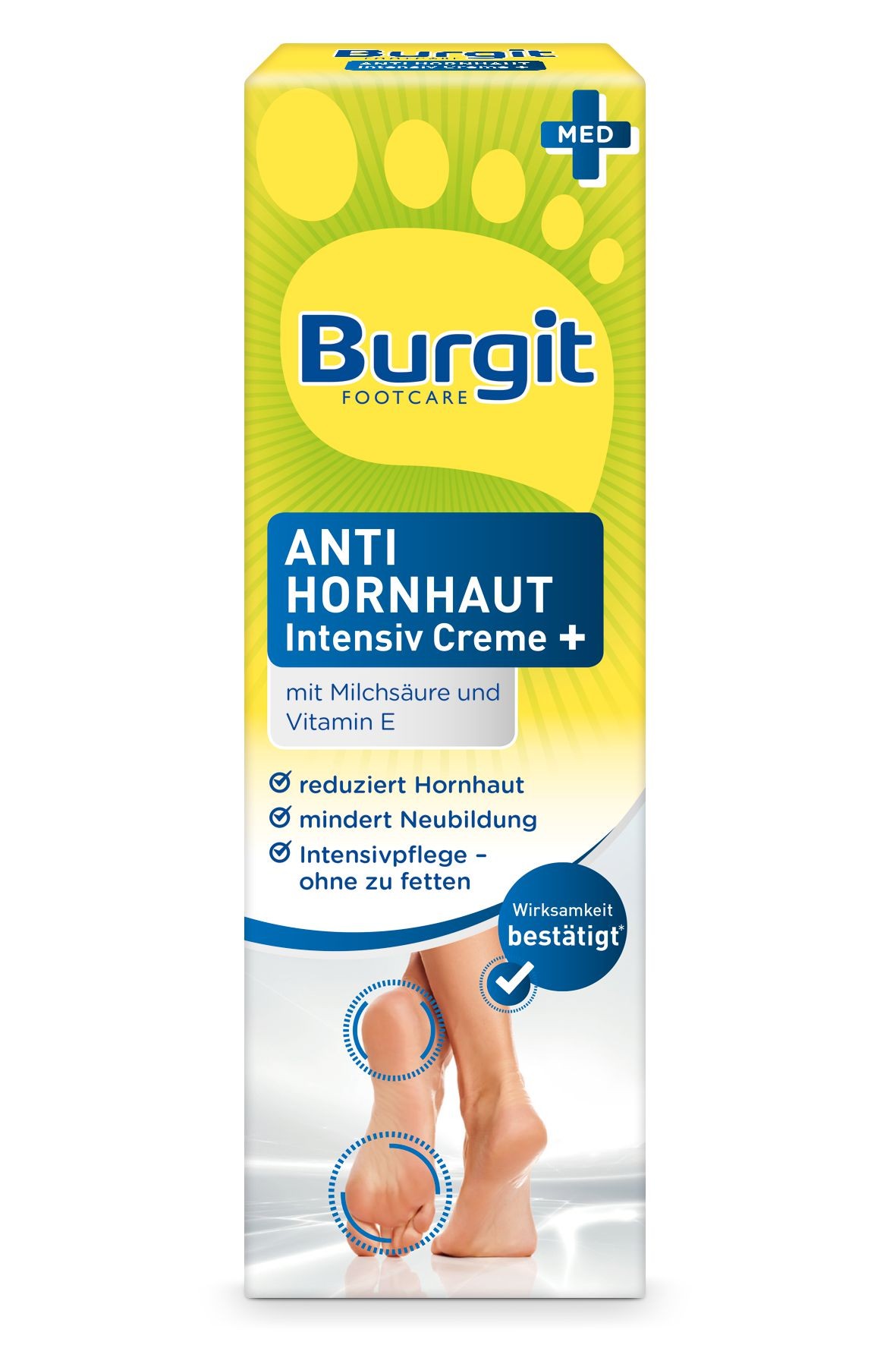 Drogerie a kosmetika - Burgit Intenzivní krém na mozoly Plus, 75 ml
