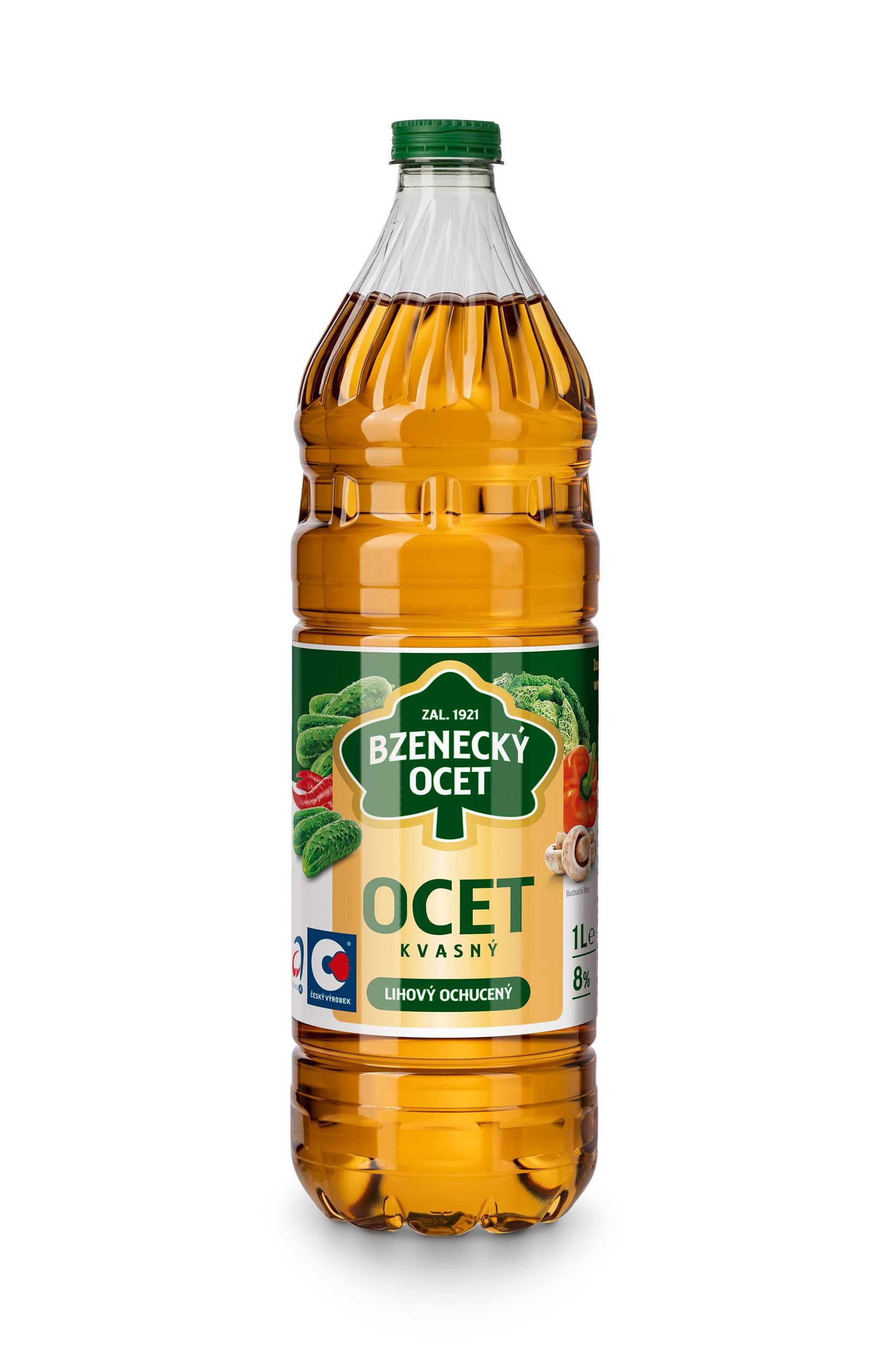 Trvanlivé potraviny - Bzenecký ocet kvasný lihový 8% 1 l