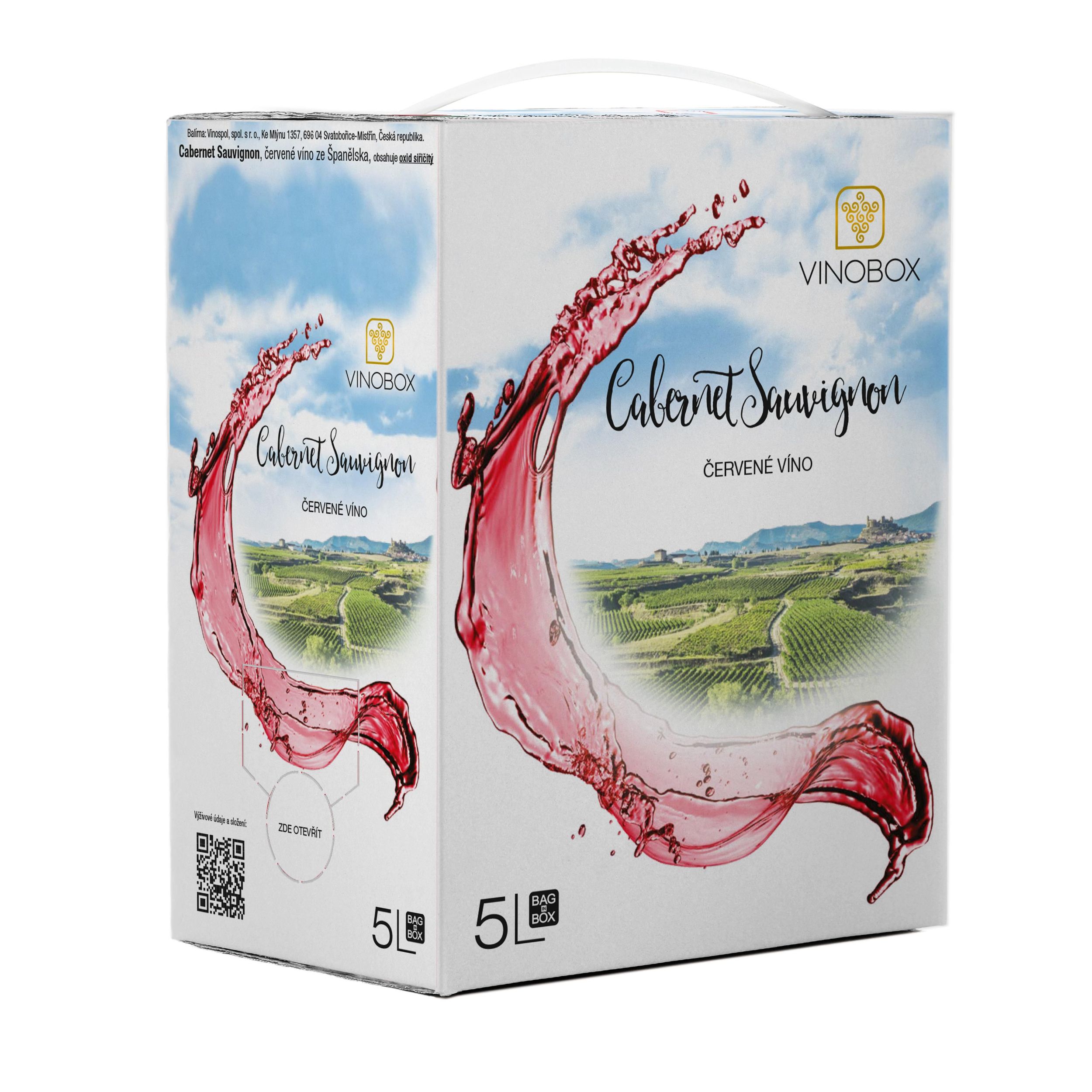 Nápoje - Cabernet Sauvignon BiB Vinobox 5l