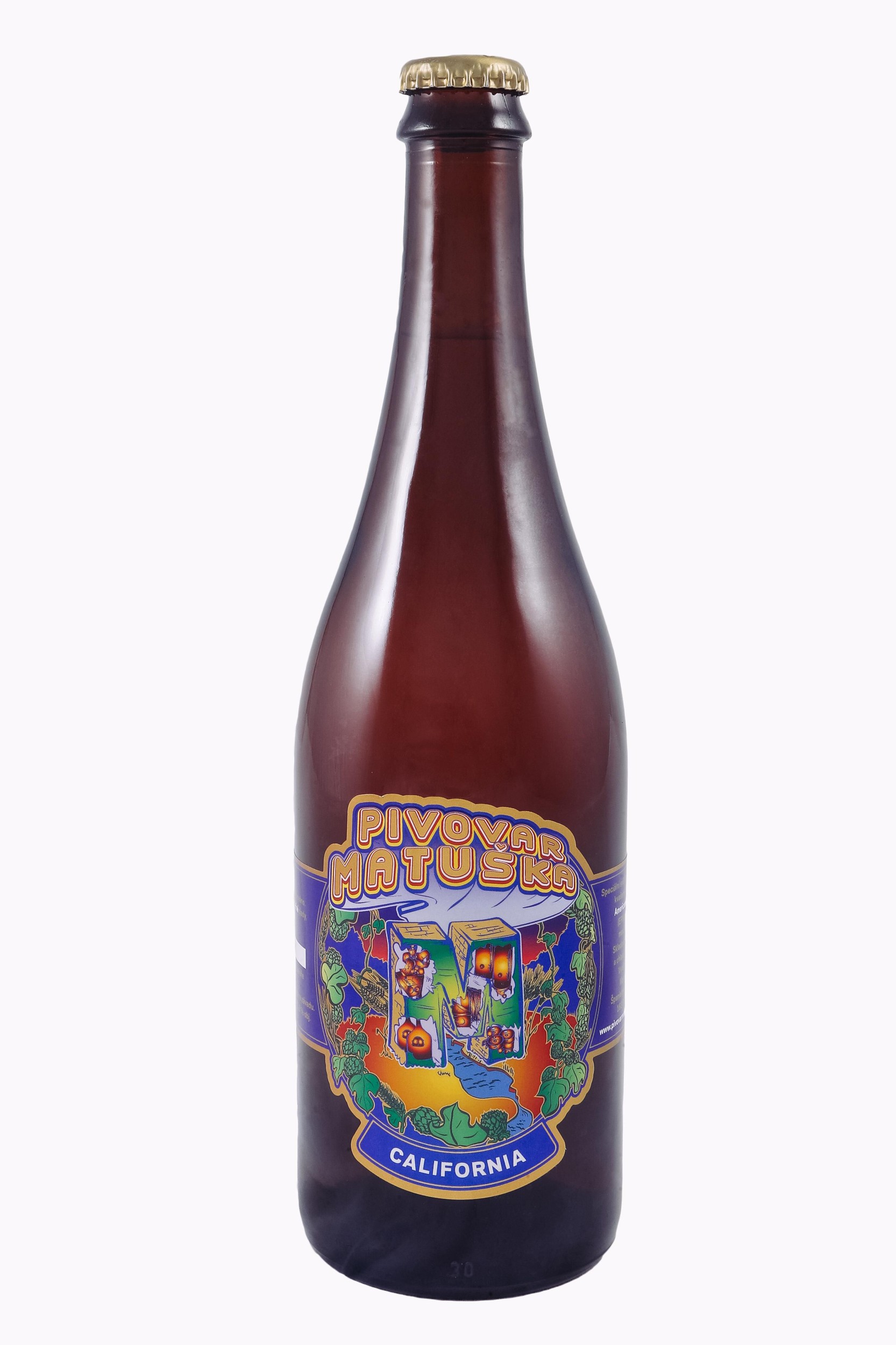 Nápoje - California 12% EPM - světlé svrchně kvašené plné pivo