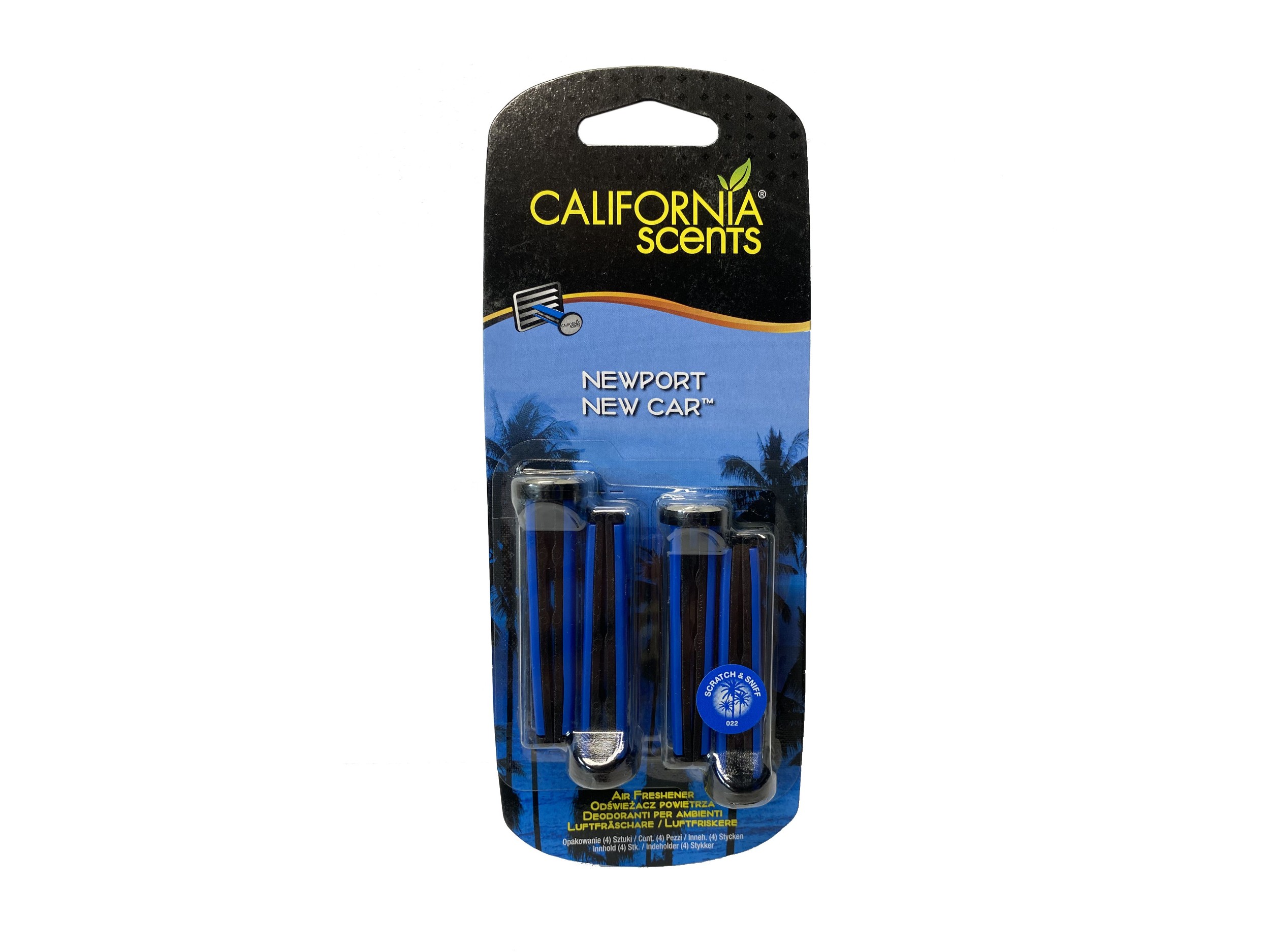 Auto-moto - California scents Autovůně California scents kolíčky new car 4 ks