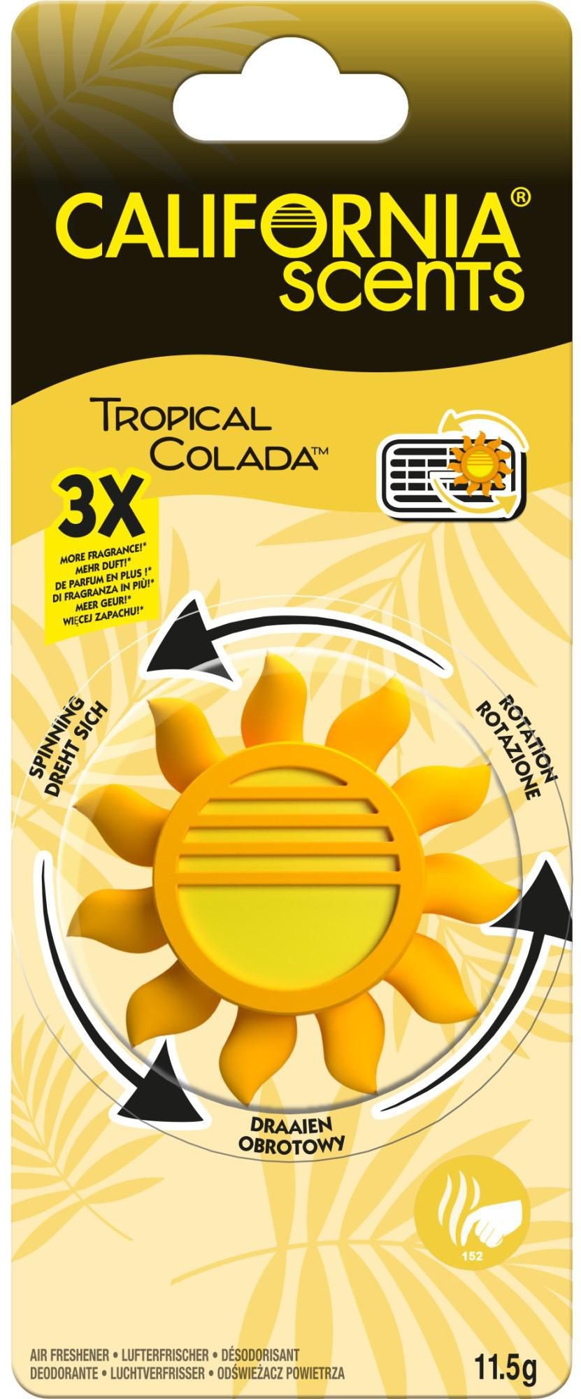 Auto-moto - California Scents Spinner Tropical Colada