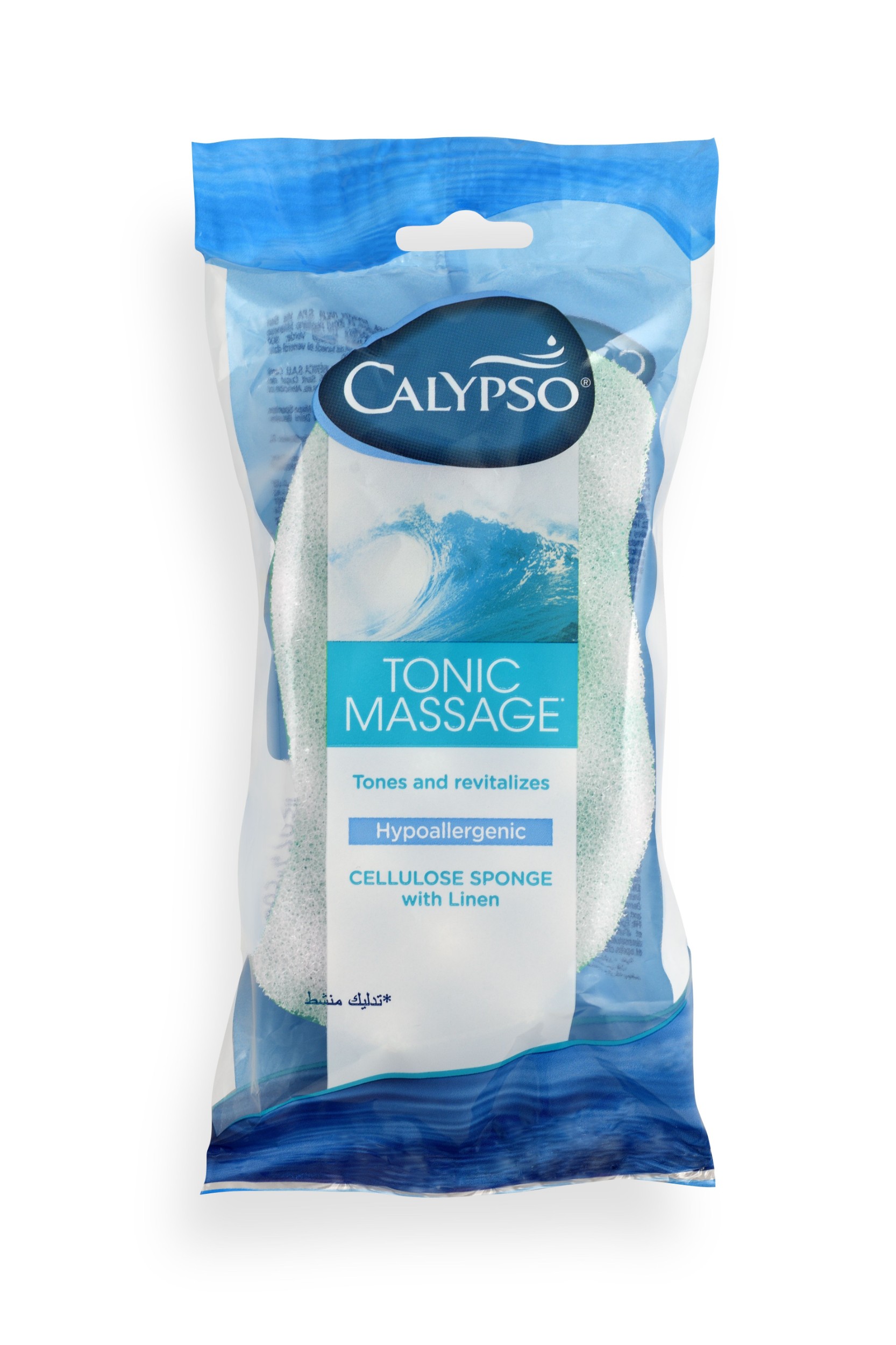 Drogerie a kosmetika - Calypso Tonic Massage viskózní koupelová houba 1ks