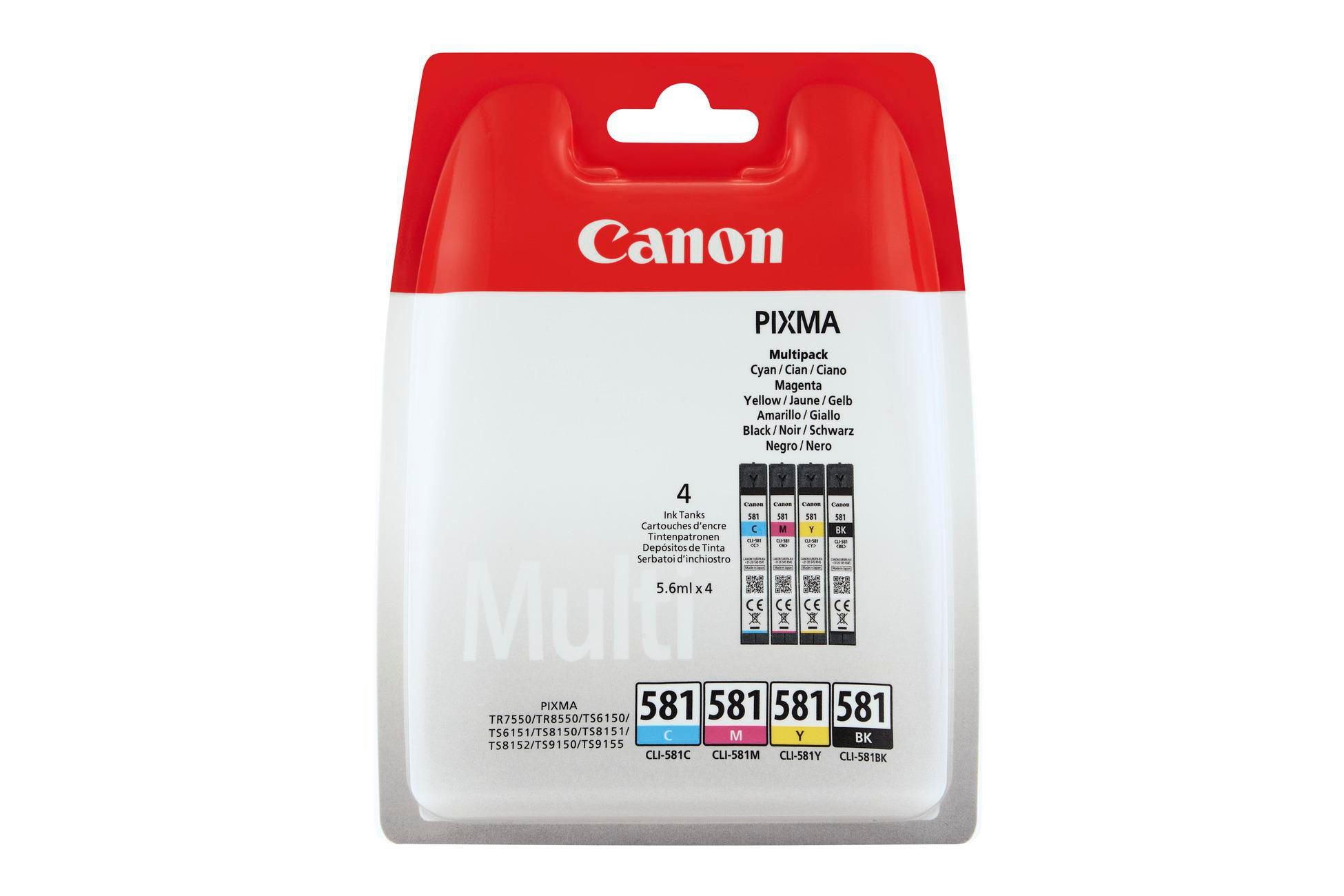 Canon Cartridge CLI-581 CMYK pack
