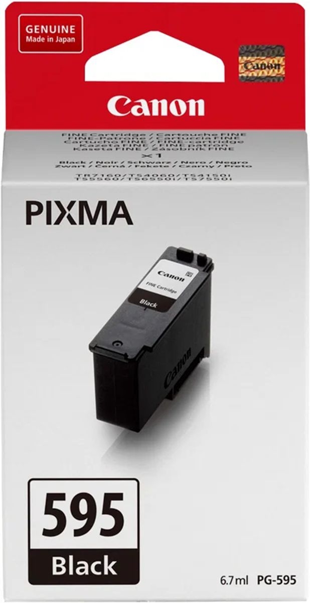 Elektro - Canon Cartridge PG-595 černá