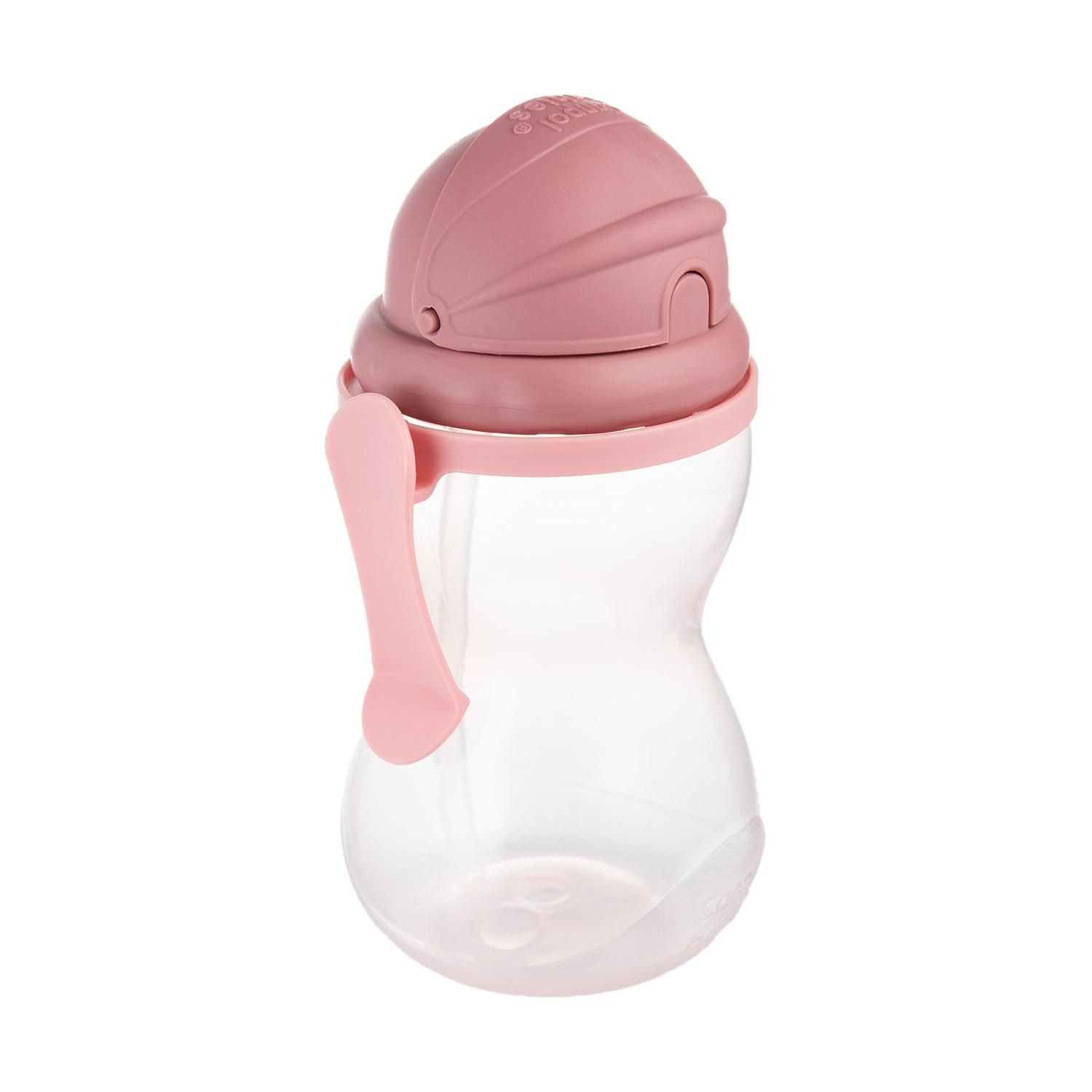 Svět dětí - Canpol babies Lahev sportovní se slámkou 370ml růžová