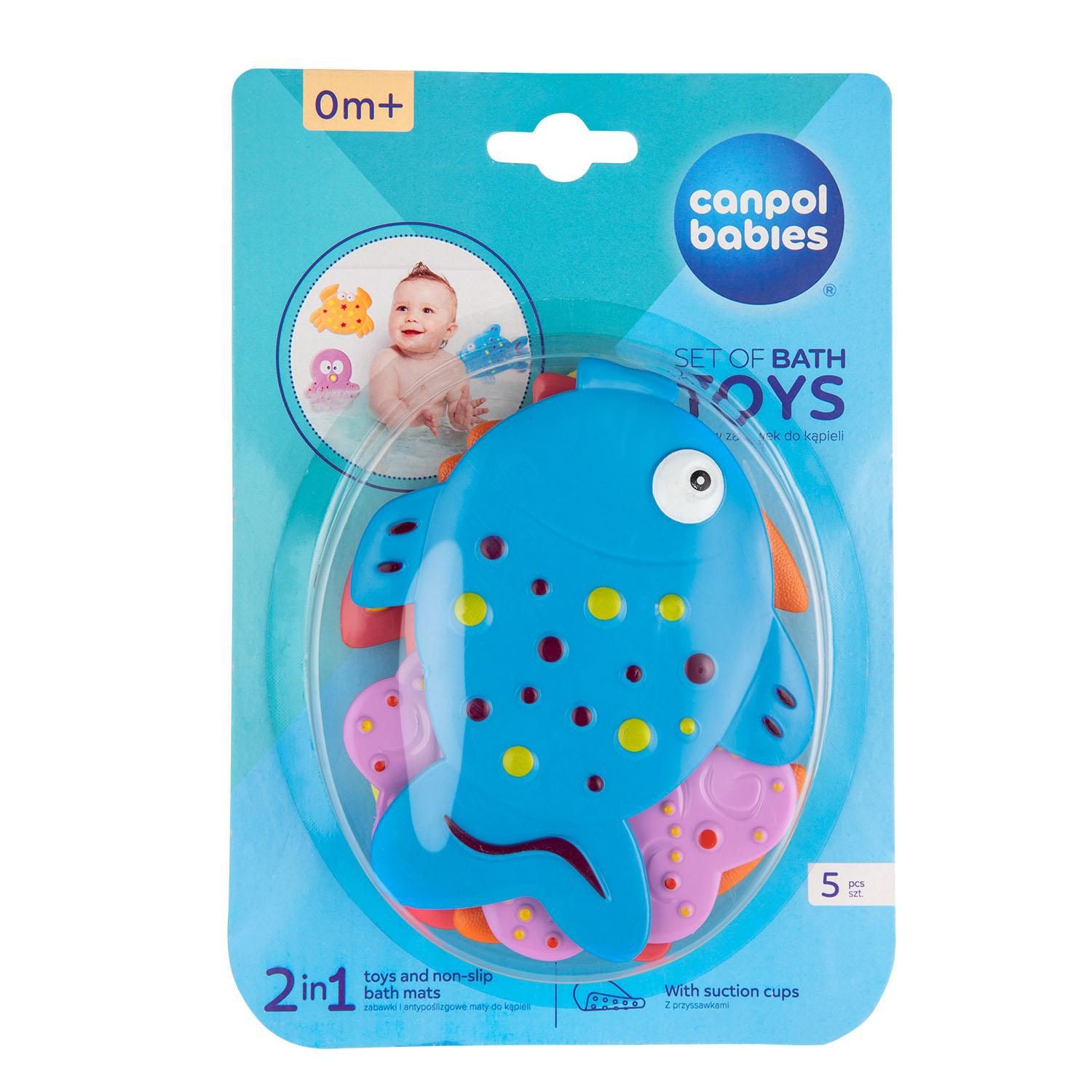 Svět dětí - Canpol babies Mini protiskluzové podložky do vany 5ks