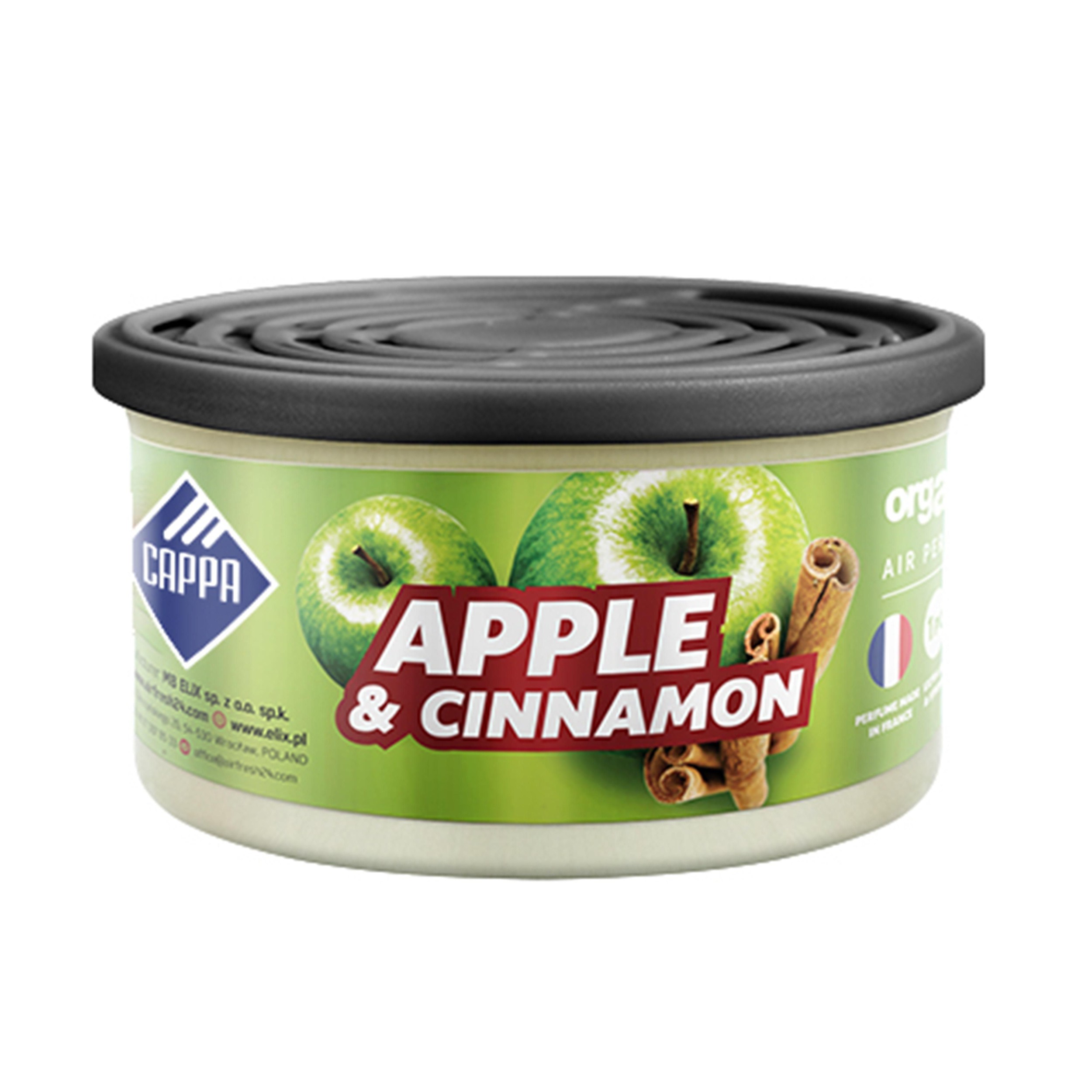 Auto-moto - Cappa Autovůně Organic Apple Cinnamon