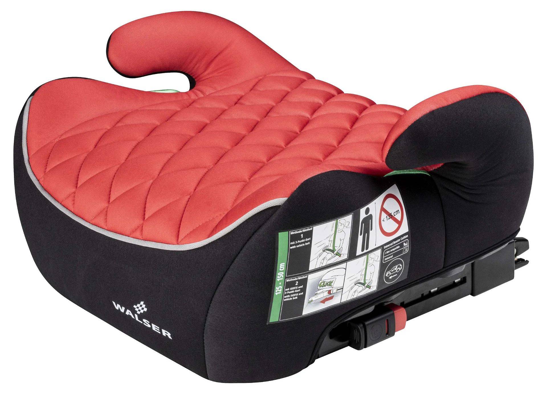 Auto-moto - Cappa Dětský podsedák Andy Isofix červená
