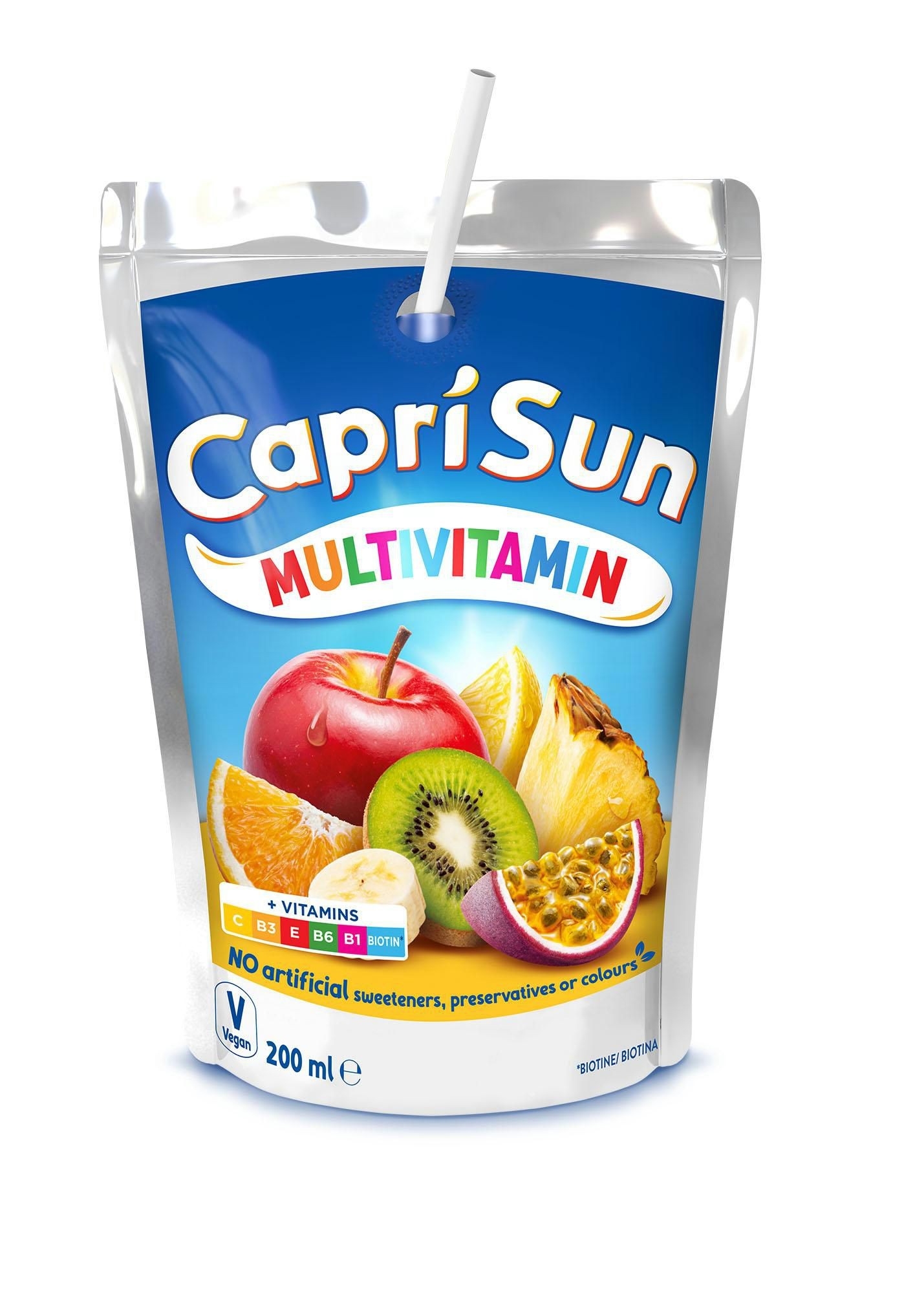 Svět dětí - Capri-Sun Multivitamin nesycený nealkoholický ovocný nápoj 200ml