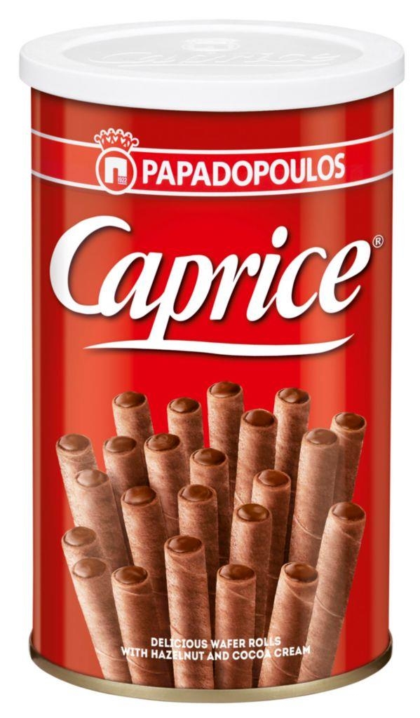 Trvanlivé potraviny - Caprice Classic plněné trubičky 115 g