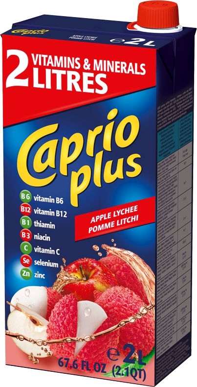 Nápoje - Caprio příchuť Jablko Liči 2l CB