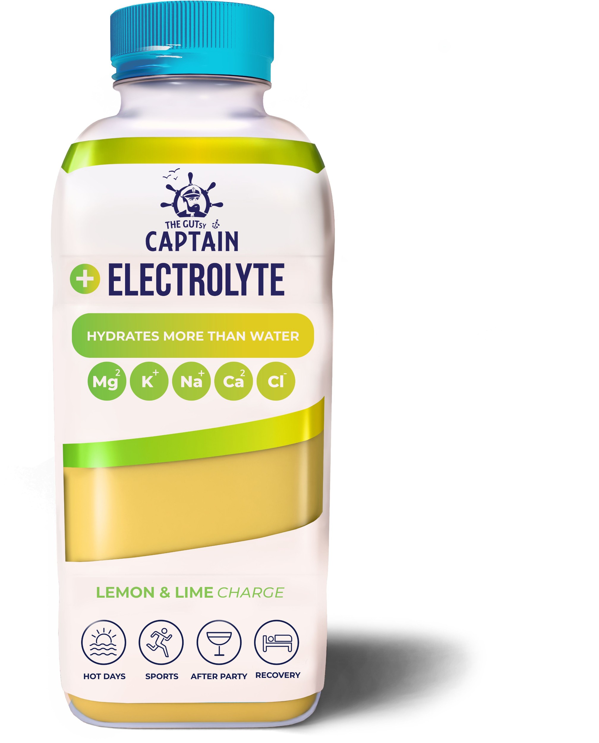 Zdravý svět - Captain Electrolyte Lemon and lime 600ml