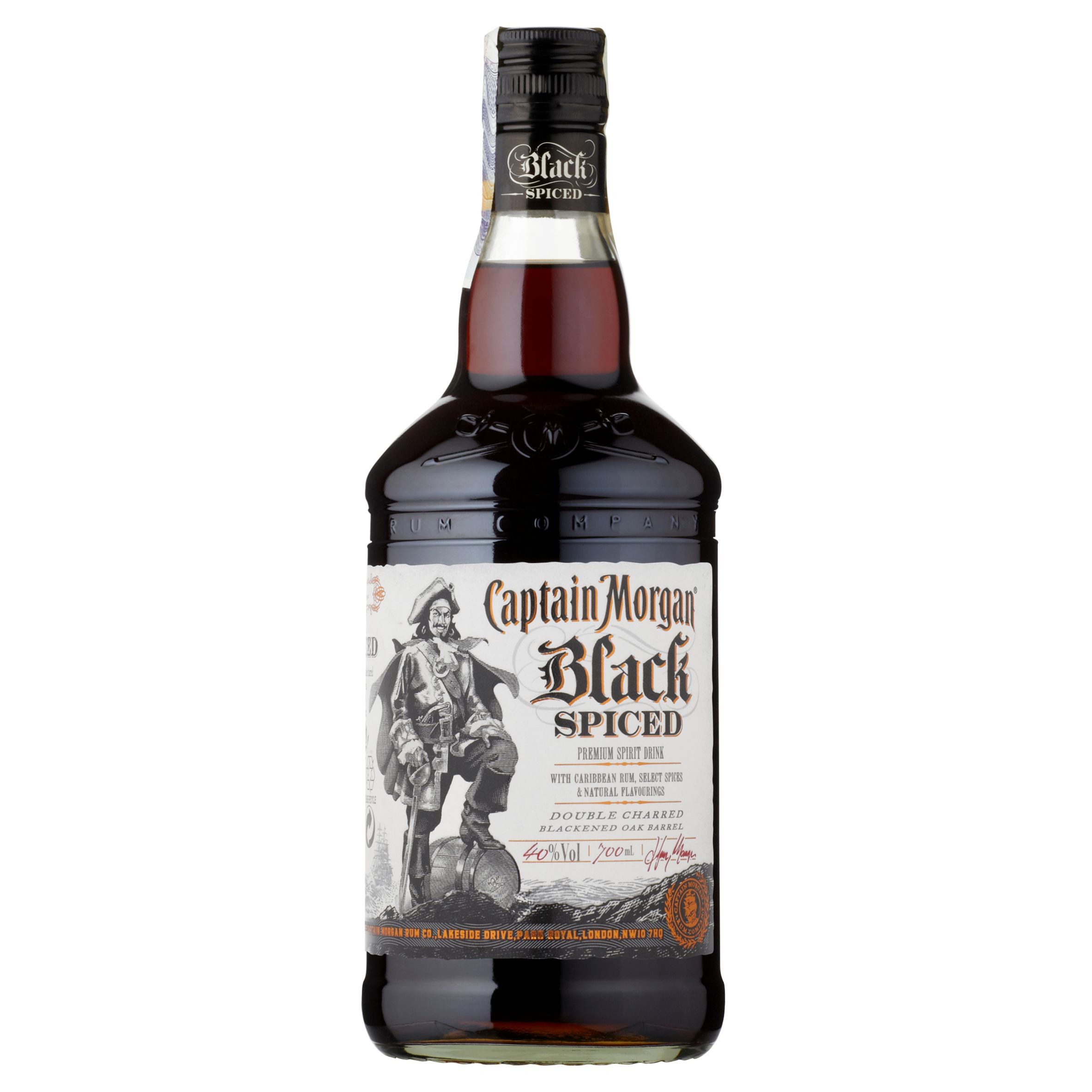 Nápoje - Captain Morgan Black Spiced Rum 0,7 l