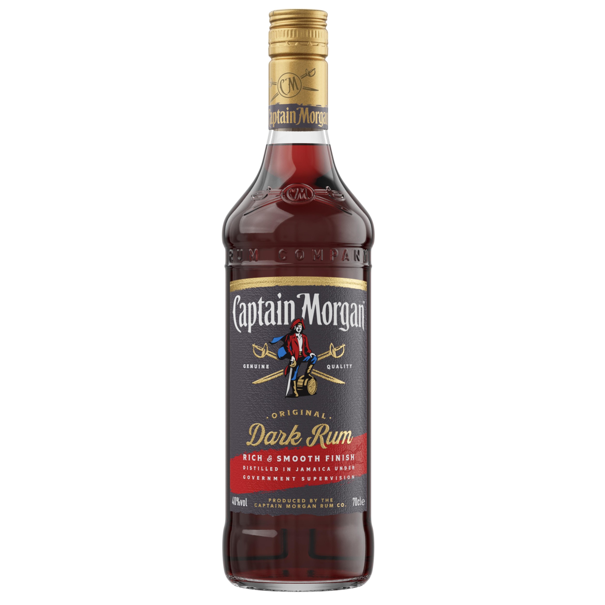 Nápoje - Captain Morgan Dark Rum 0,7 l