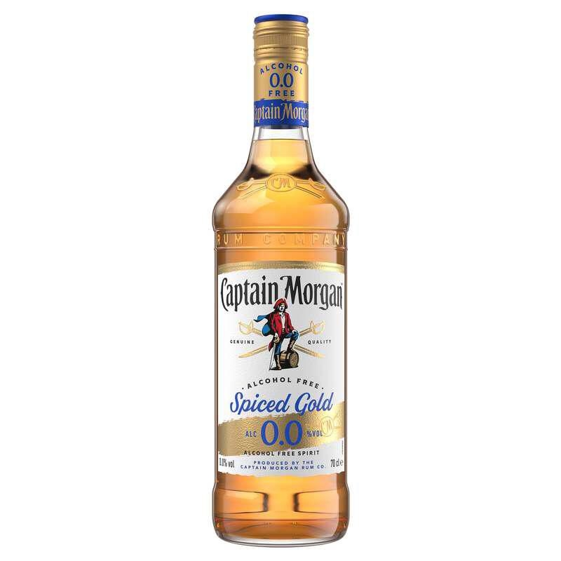 Nápoje - Captain Morgan Spiced Gold Alcohol Free 0,0% 0,7l