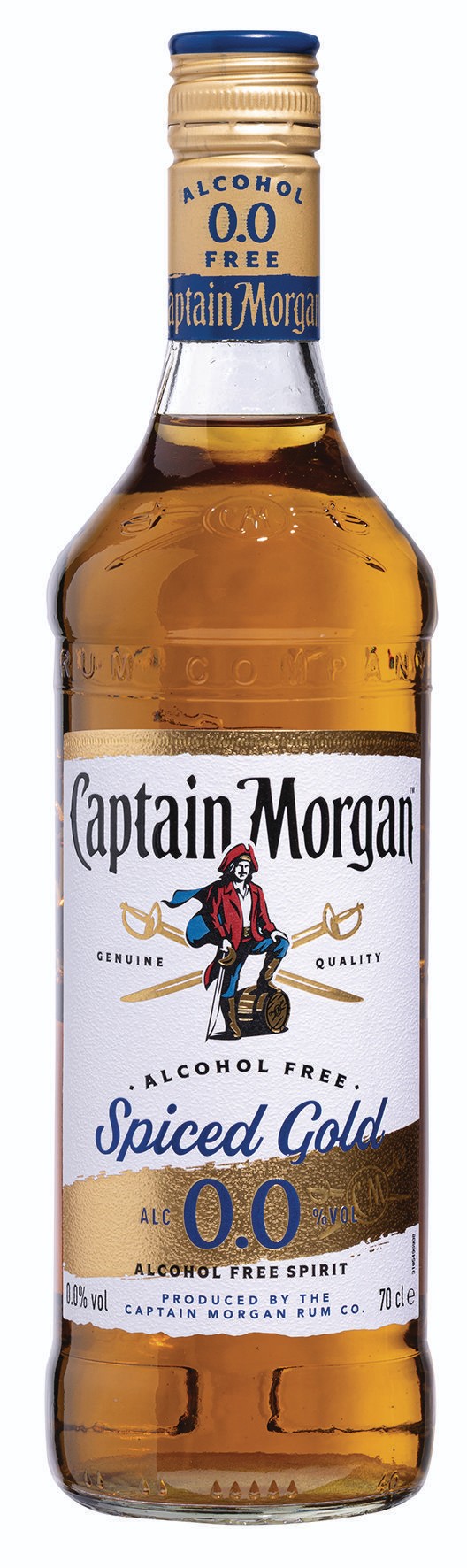 Captain Morgan Spiced Gold Alcohol Free 0,0% 0,7l-0