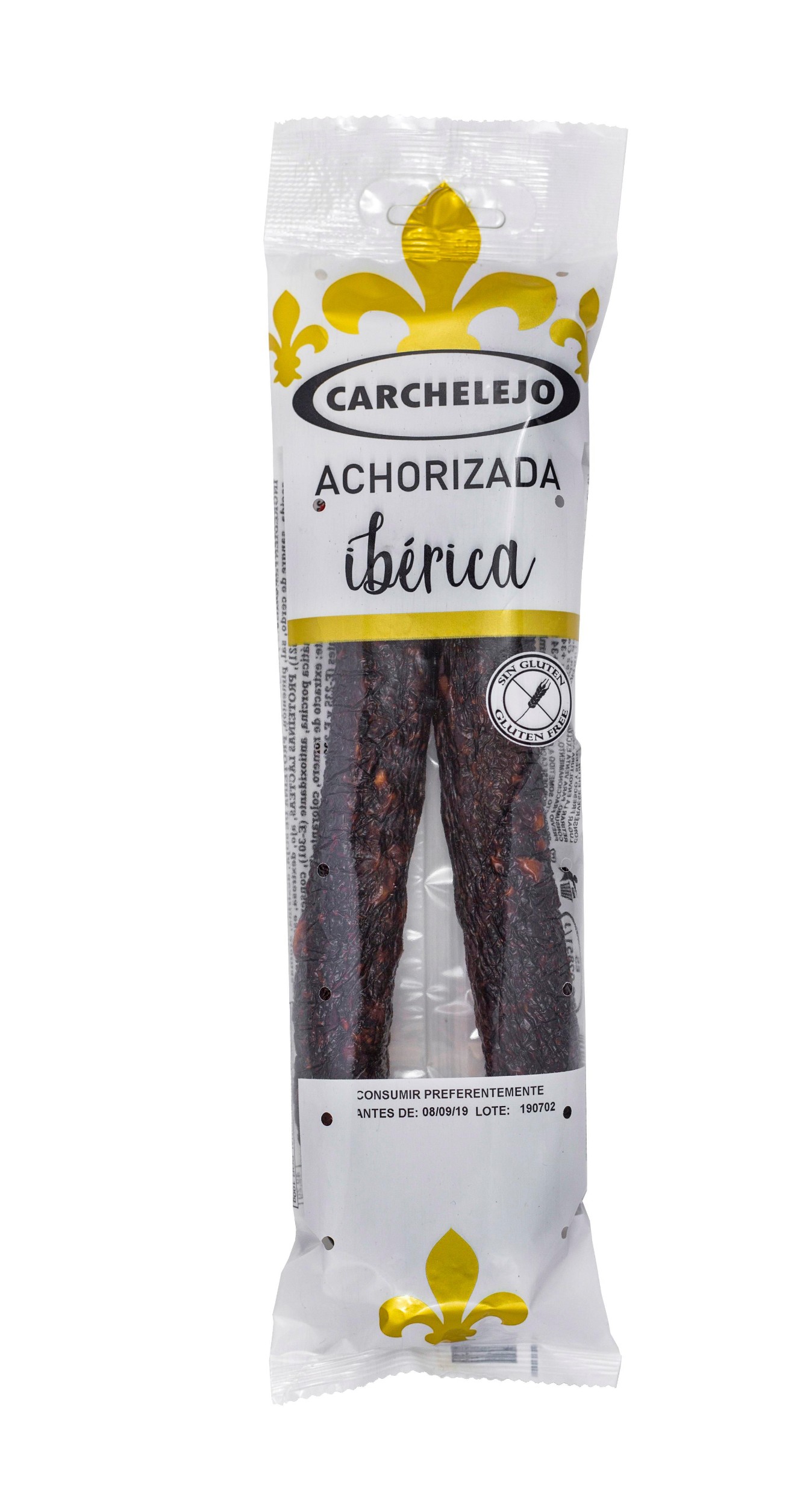Uzeniny a lahůdky - Carchelejo Morcilla Achorizada Ibérica Klobása 250 g