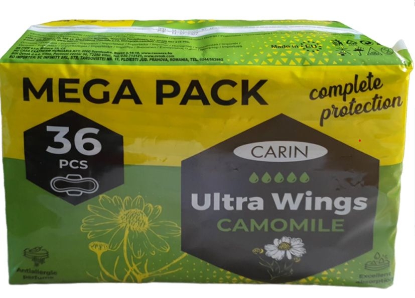 Drogerie a kosmetika - Carin Ultra Camomile megapack 36/6