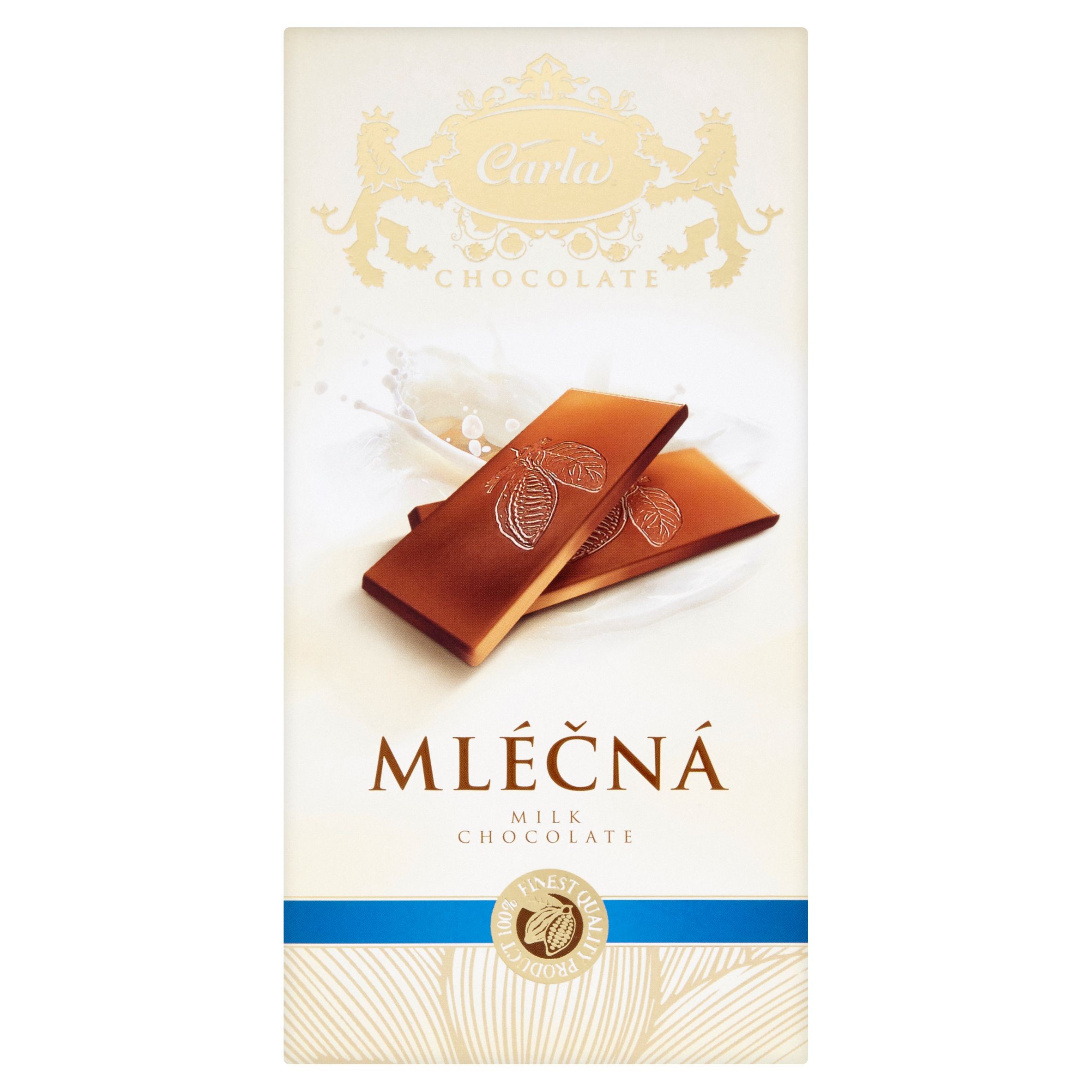 Trvanlivé potraviny - Carla Mléčná čokoláda 80 g