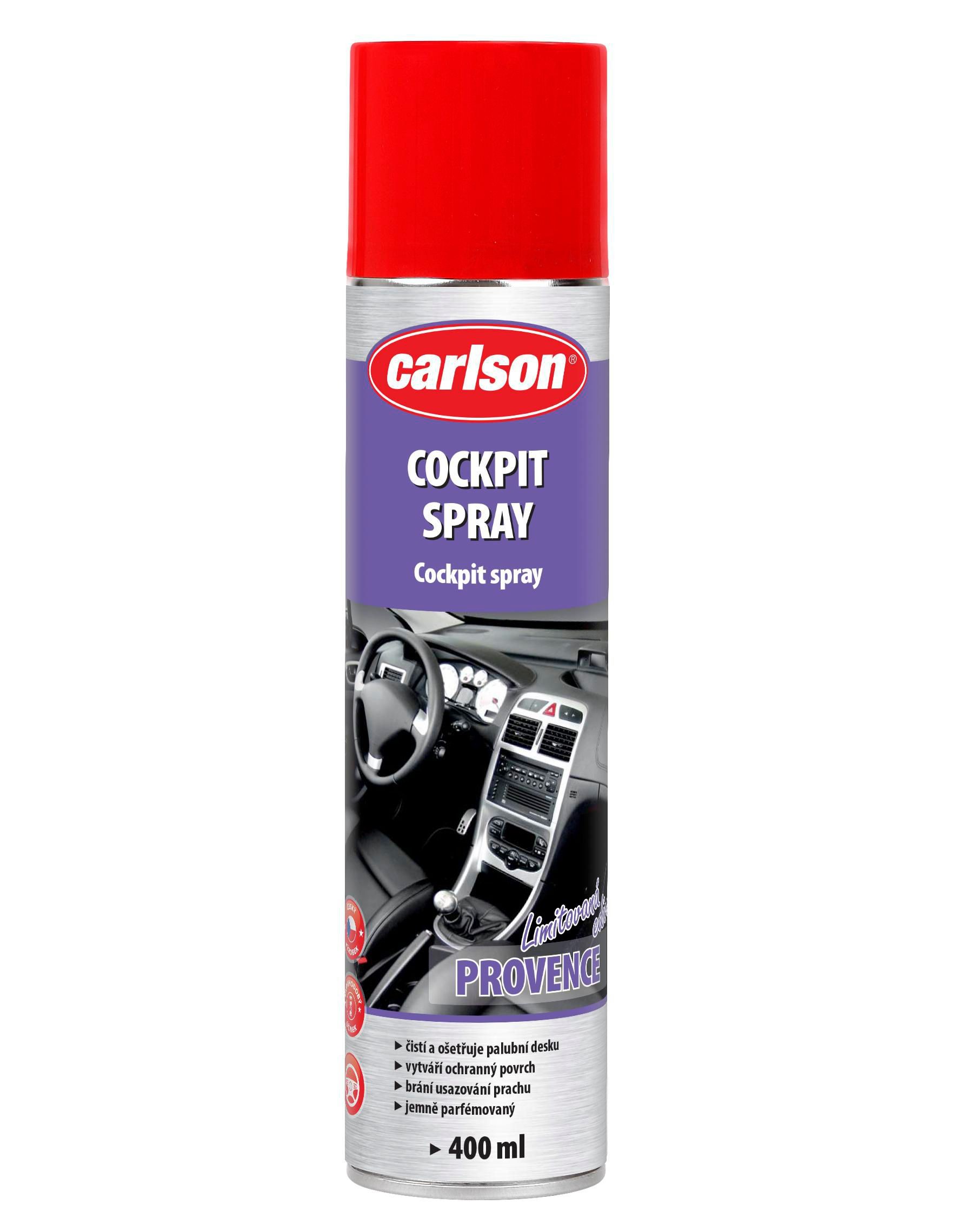 Auto-moto - Carlson Čistič palubní desky - provence 400ml - aerosol