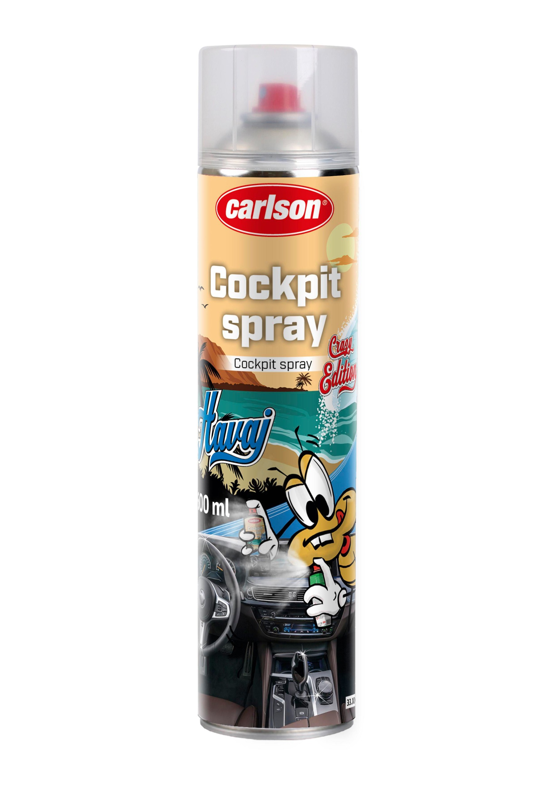 Auto-moto - Carlson Cockpit spray 600 ml havaj
