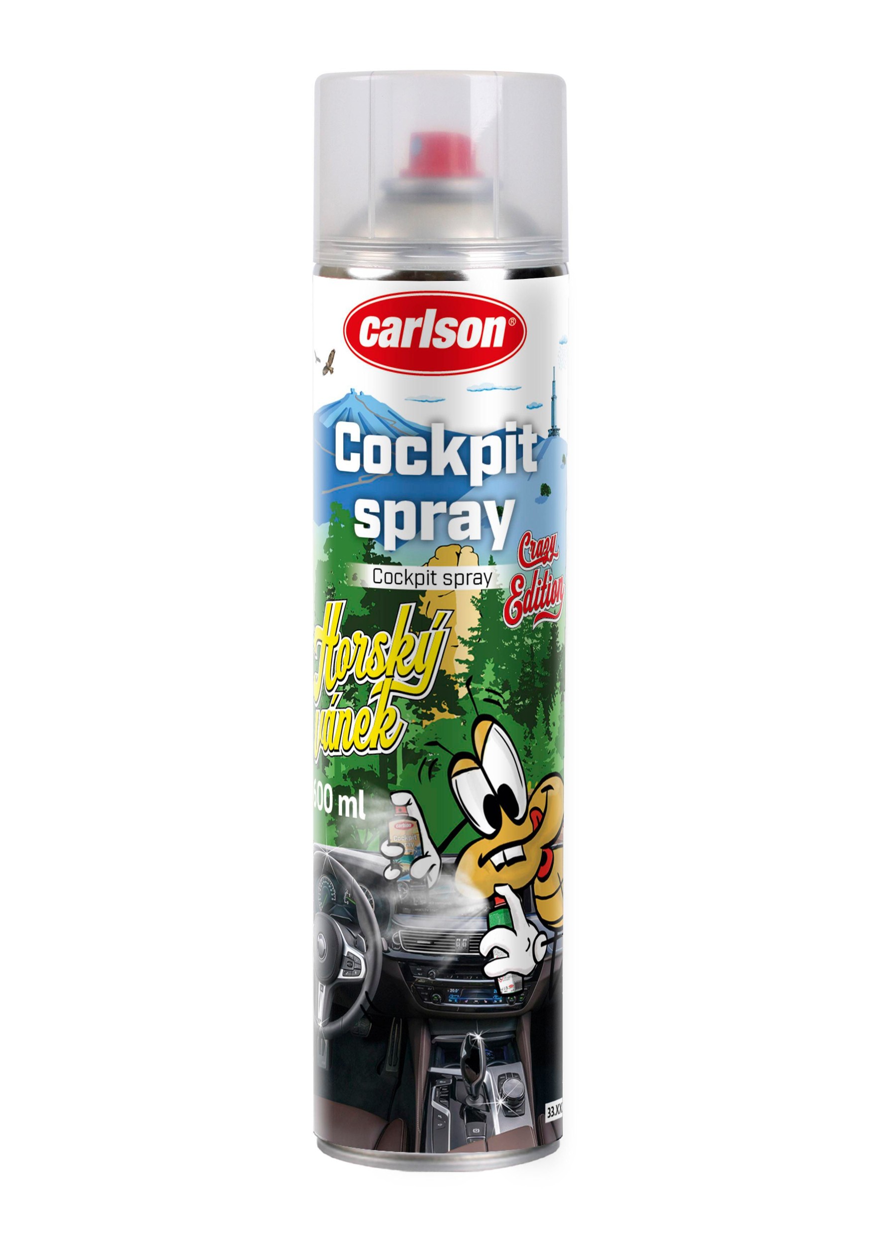 Auto-moto - Carlson Cockpit spray 600ml horský vánek