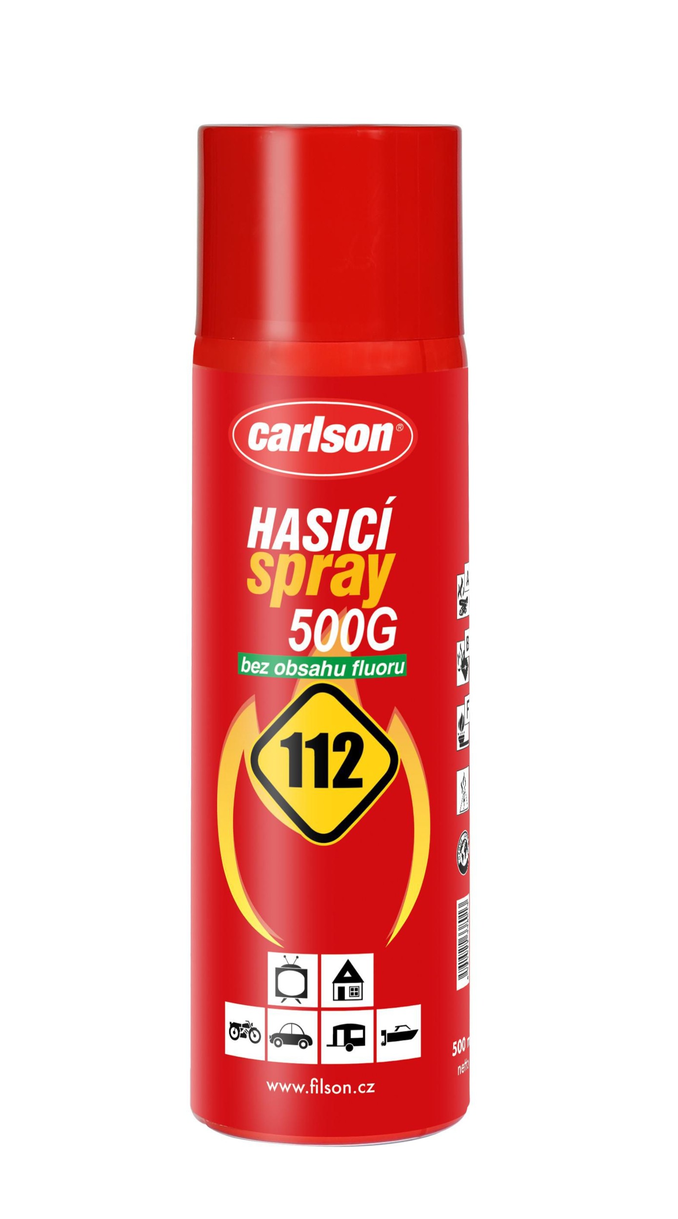 Auto-moto - Carlson Hasící Spray 500g bez obsahu fluoru