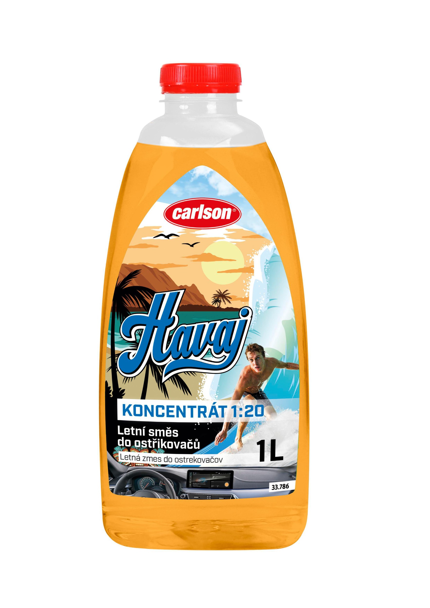 Auto-moto - Carlson Letní koncentrát 1:20 Havaj edice bláznivé léto 1 l