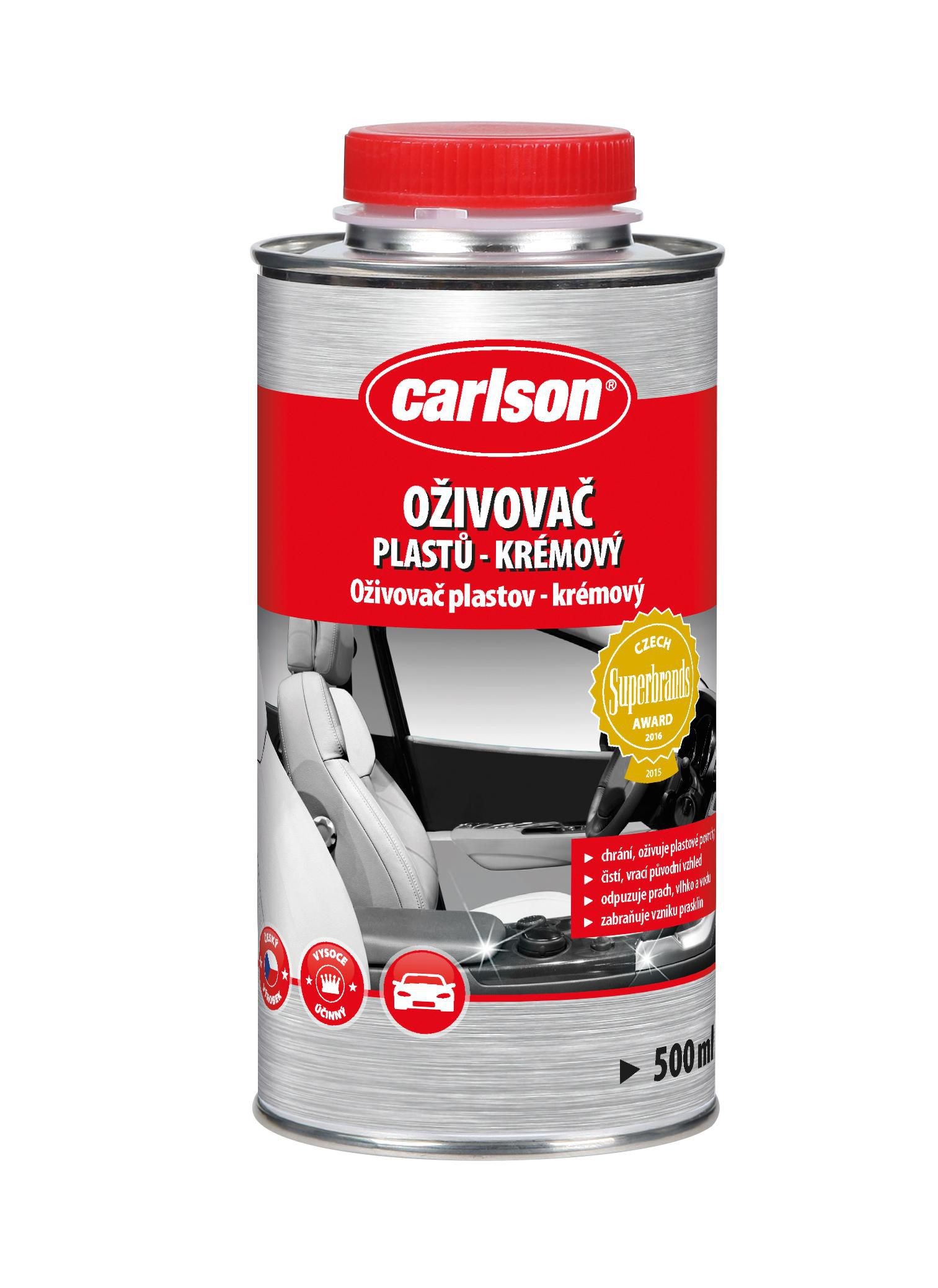 Auto-moto - Carlson oživovač plastů a pneu krémový 500ml