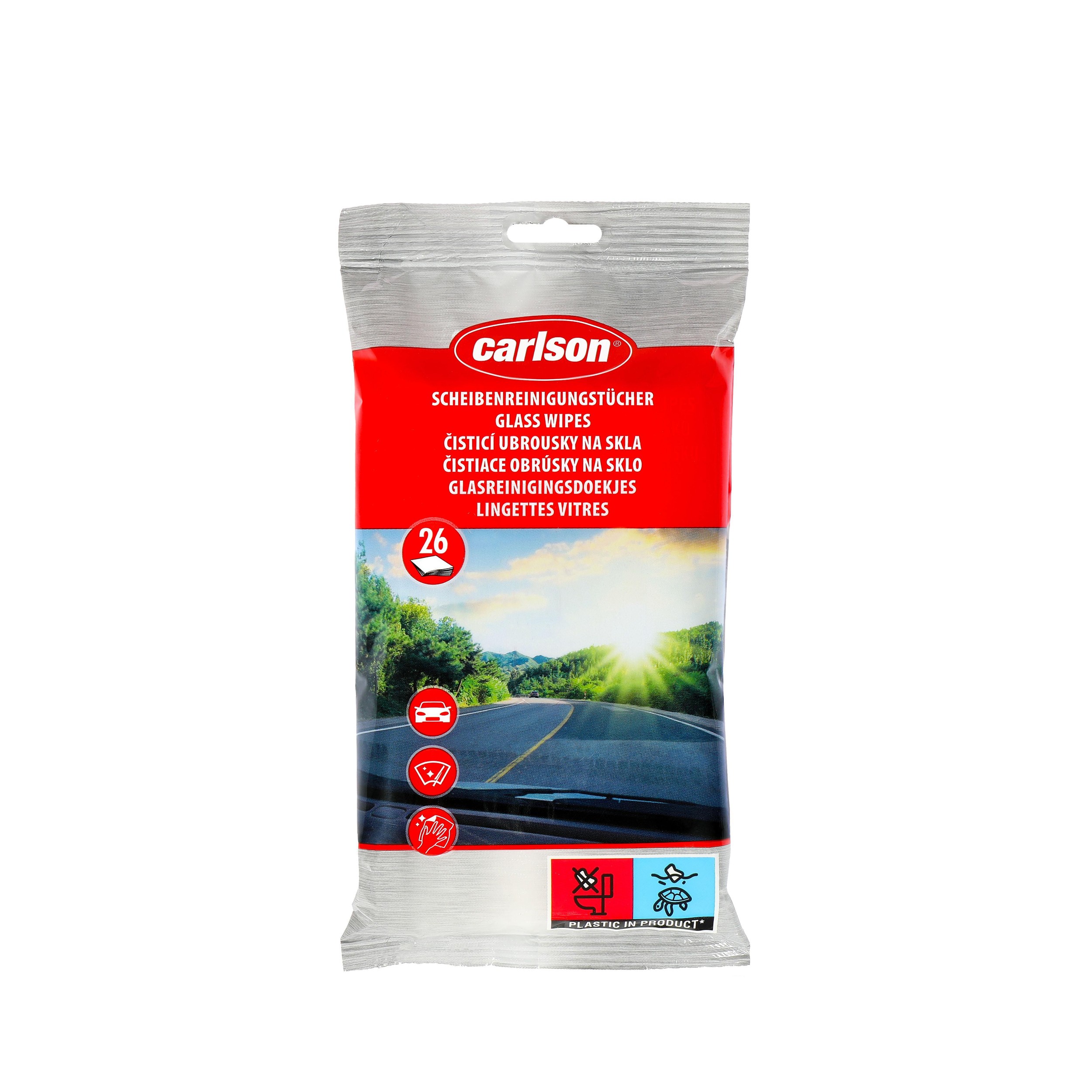 Auto-moto - CARLSON UBROUSKY ČISTÍCÍ NA SKLO 26KS