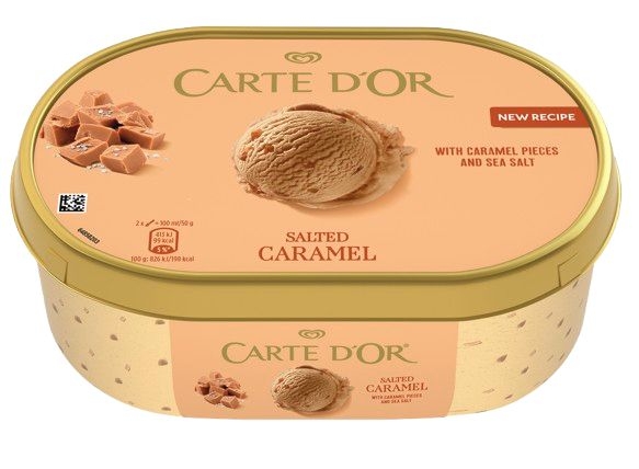 Mražené potraviny - Carte d'Or Salted Caramel 1000 ml