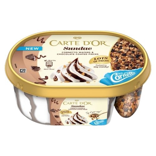 Mražené potraviny - Carte d'Or Soft & Crunchy Chocolate zmrzlina 750 ml