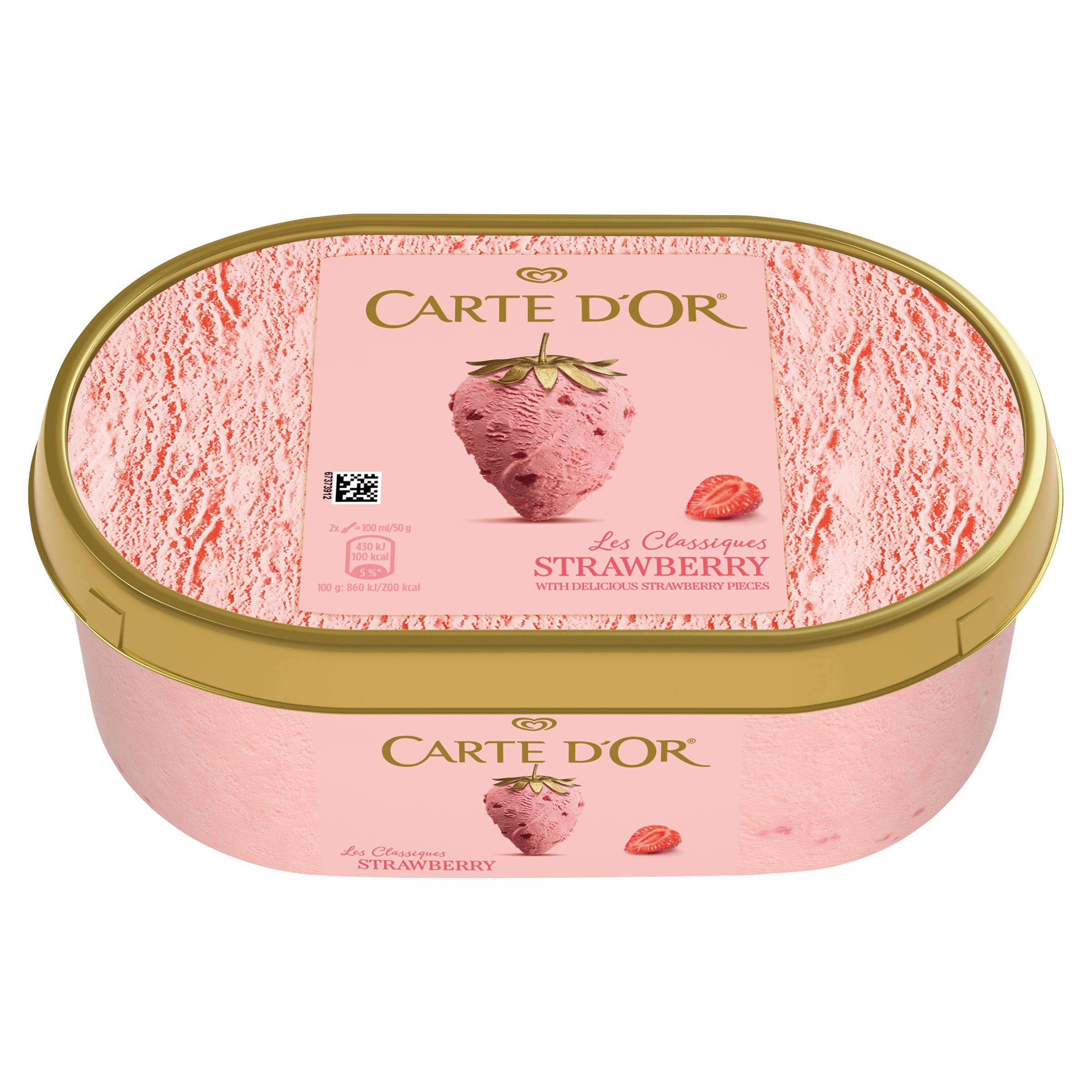 Mražené potraviny - Carte d'Or Strawberry 1000ml
