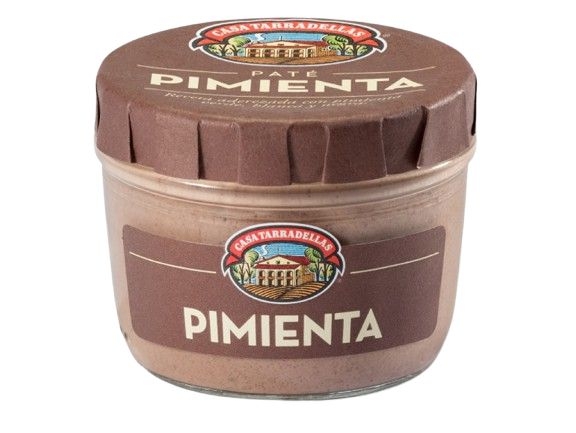 Trvanlivé potraviny - Casa Tarradellas Pimienta játrová paštika s pepřem 125g