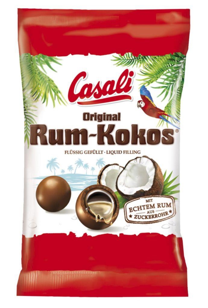 Trvanlivé potraviny - Casali Čokoládová cukrovinka s alkoholovou náplní 100 g