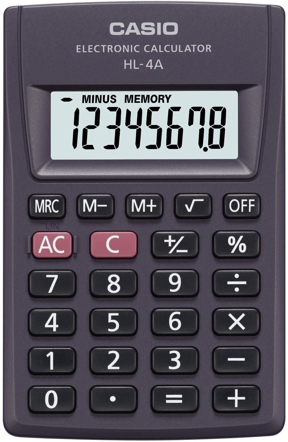 Domácnost a Zahrada - Casio Kalkulačka HL 4 A