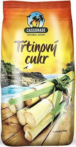 Trvanlivé potraviny - Cassonade Třtinový cukr 500 g