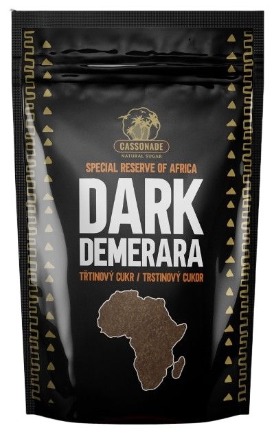 Trvanlivé potraviny - Cassonde Dark Demerara Třtinový cukr 400g