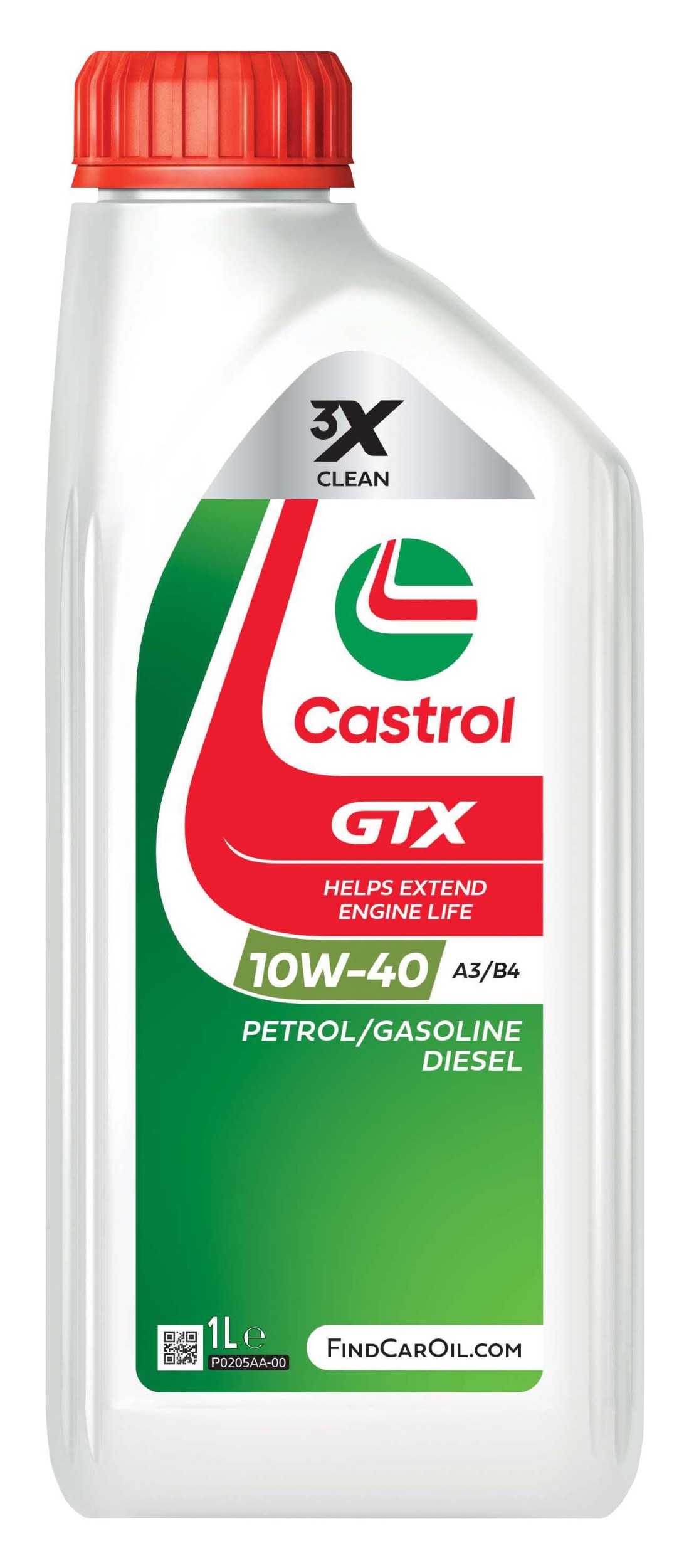 Auto-moto - Castrol GTX 10W-40 A3/B4 1 l