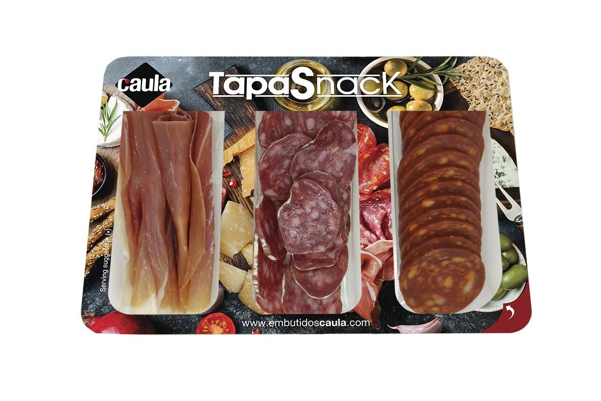 Uzeniny a lahůdky - Caula serrano + fuet + chorizo  120g