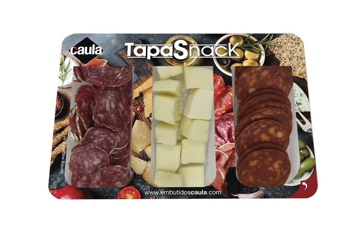 Uzeniny a lahůdky - Caula tapas fuet + chorizo + cheese 120 g
