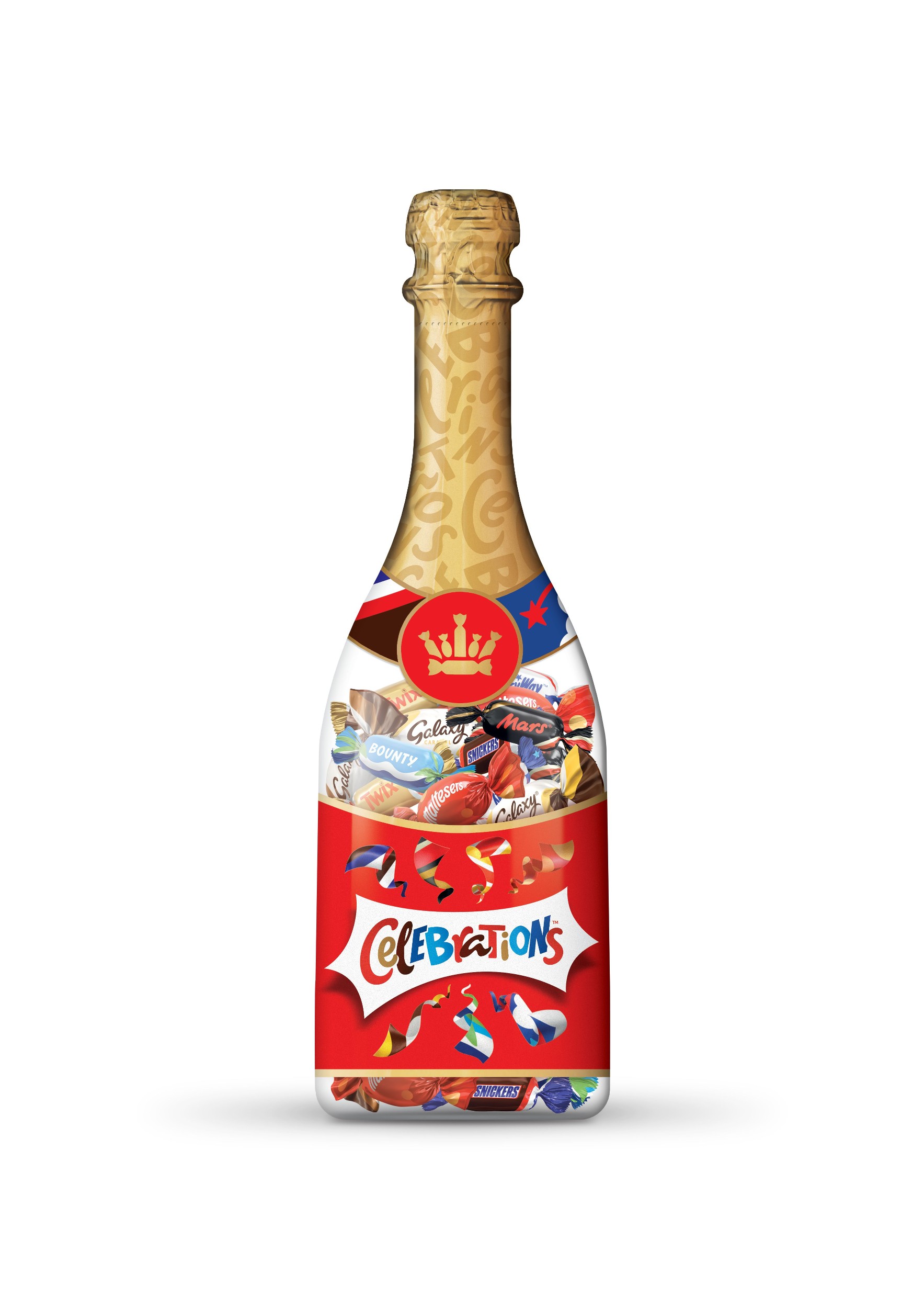 Trvanlivé potraviny - Celebrations Kolekce mléčných čokolád, sušenek a oplatek máčených v mléčné čokoládě 296g
