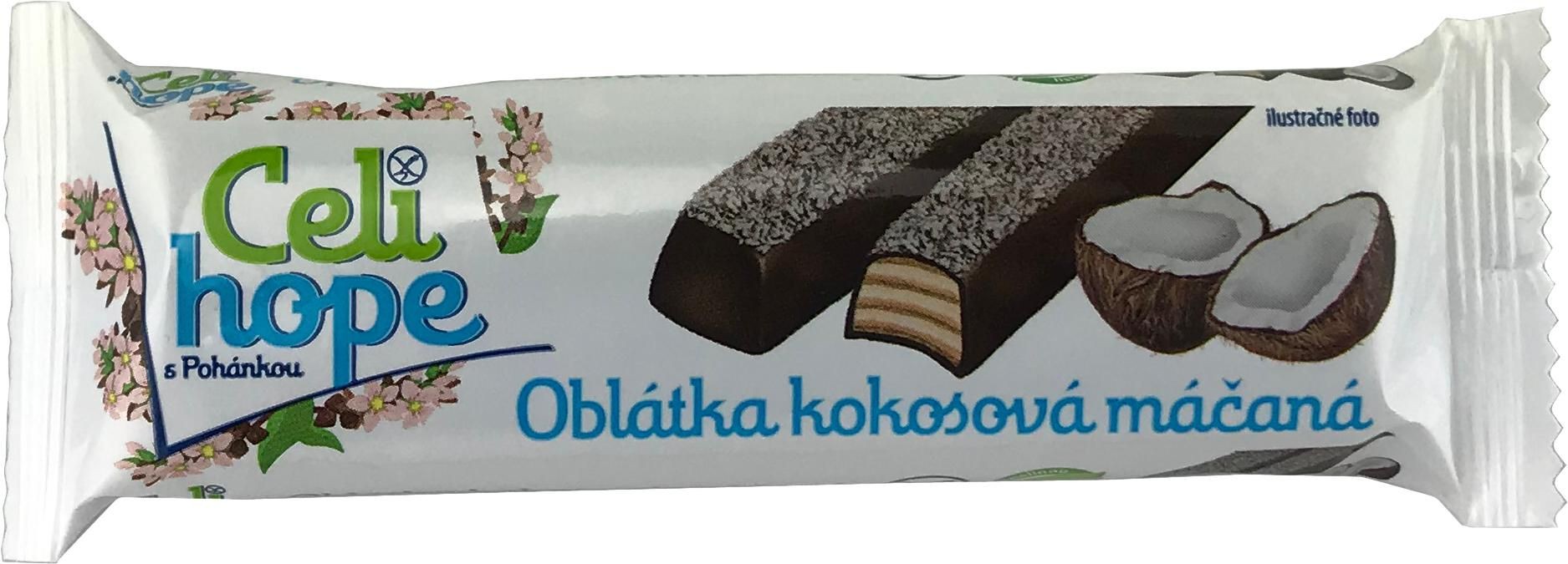 Zdravý svět - Celihope oplatky kokosové máčené bez lepku 34g