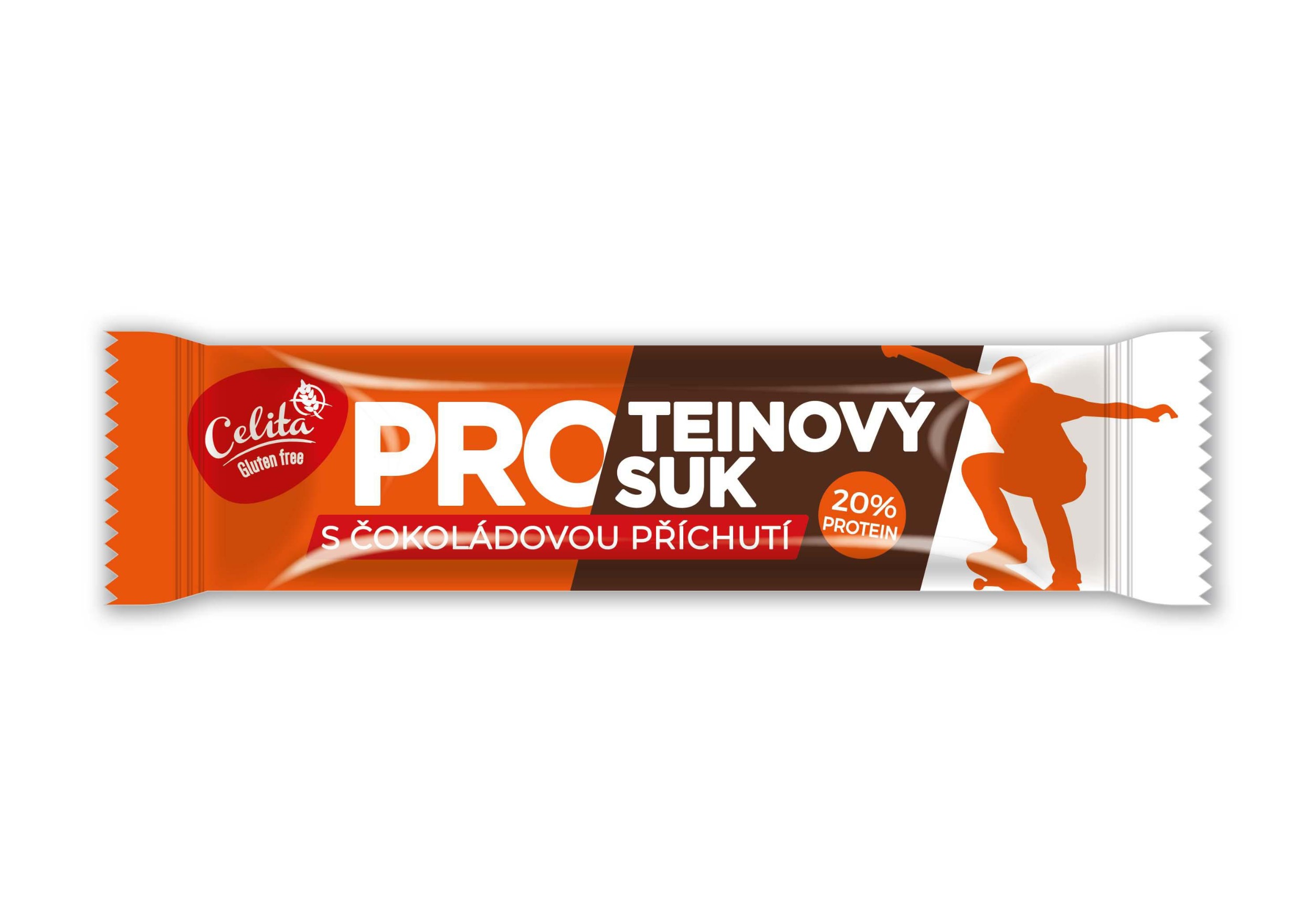 Zdravý svět - Celita Proteinový suk s čokoládovou příchutí 45g