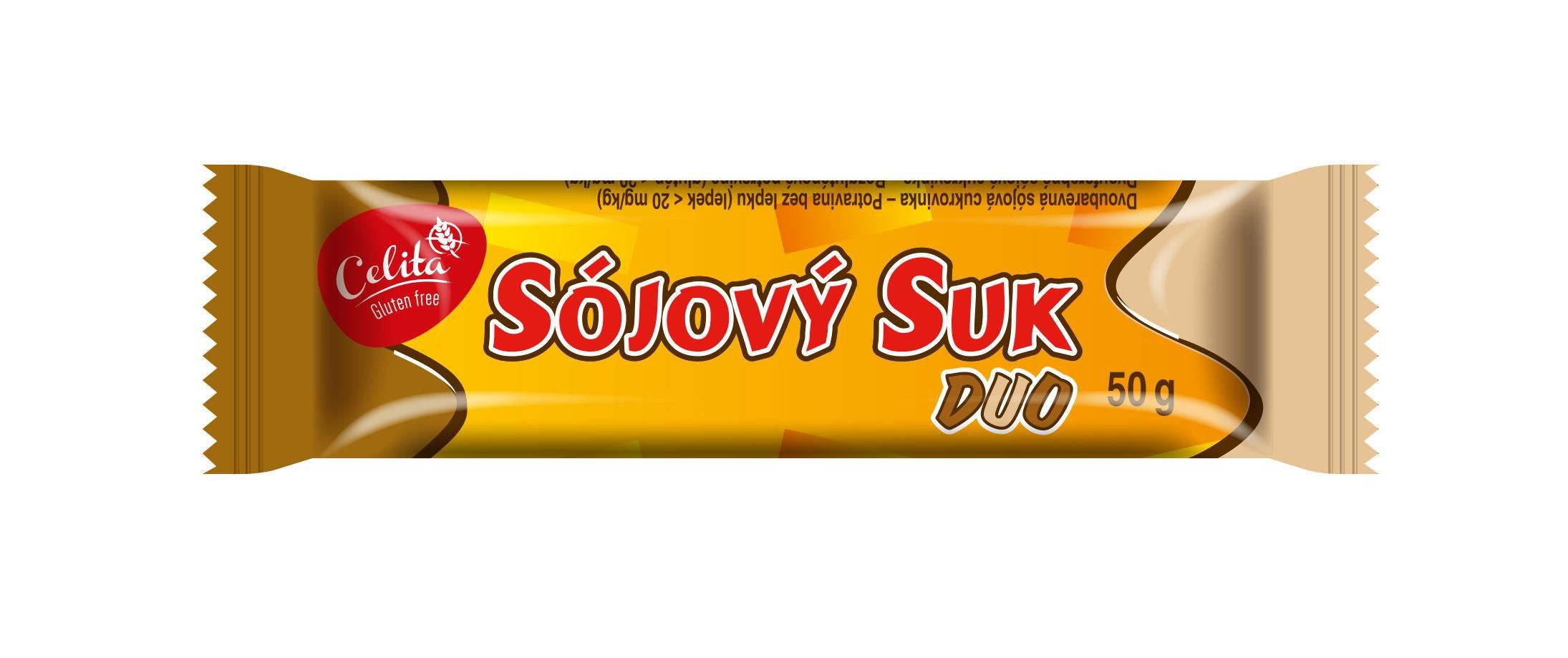 Trvanlivé potraviny - Celita Sójový suk duo 50 g