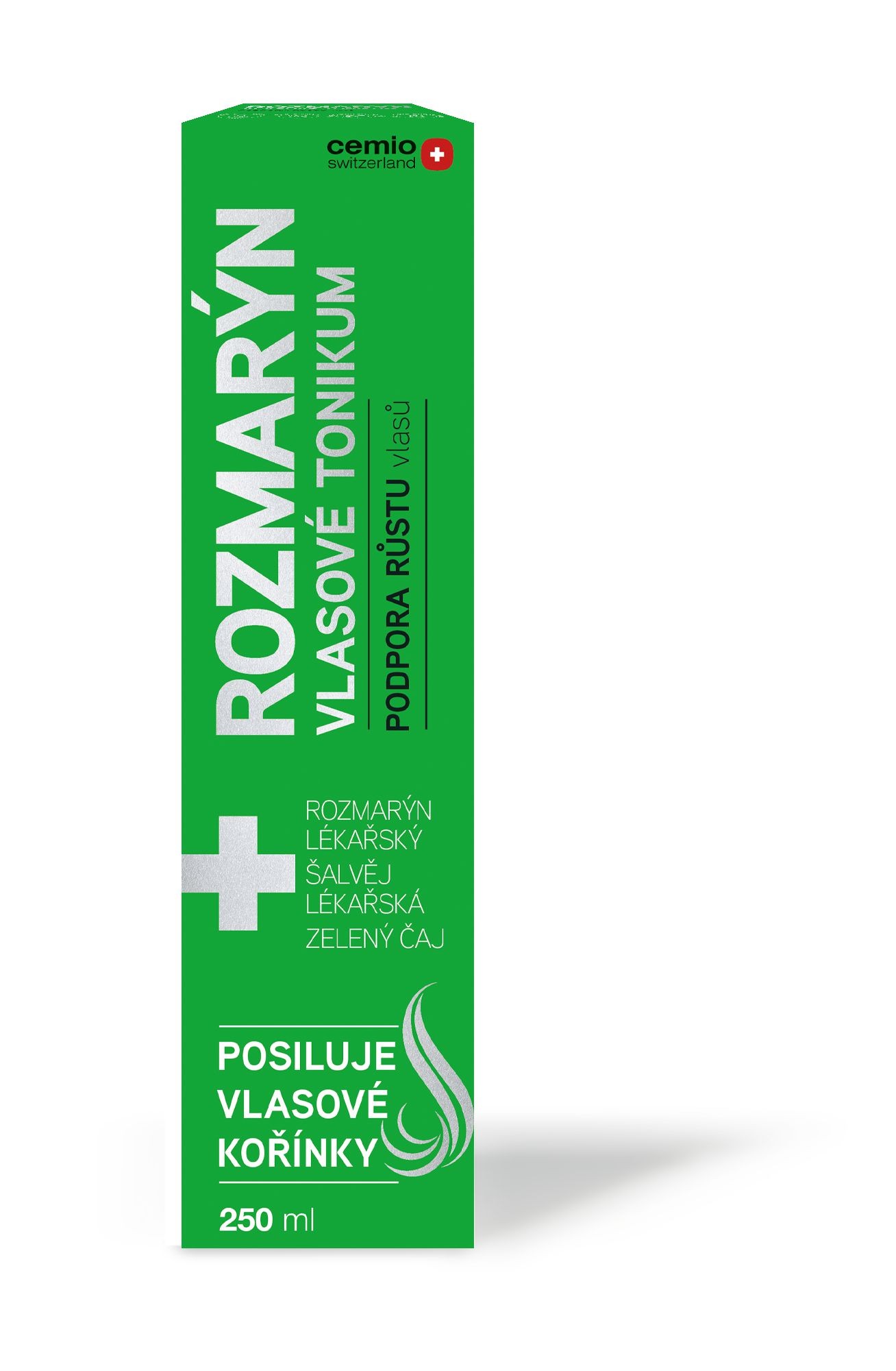 Drogerie a kosmetika - Cemio Rozmarýn vlasové tonikum 250 ml